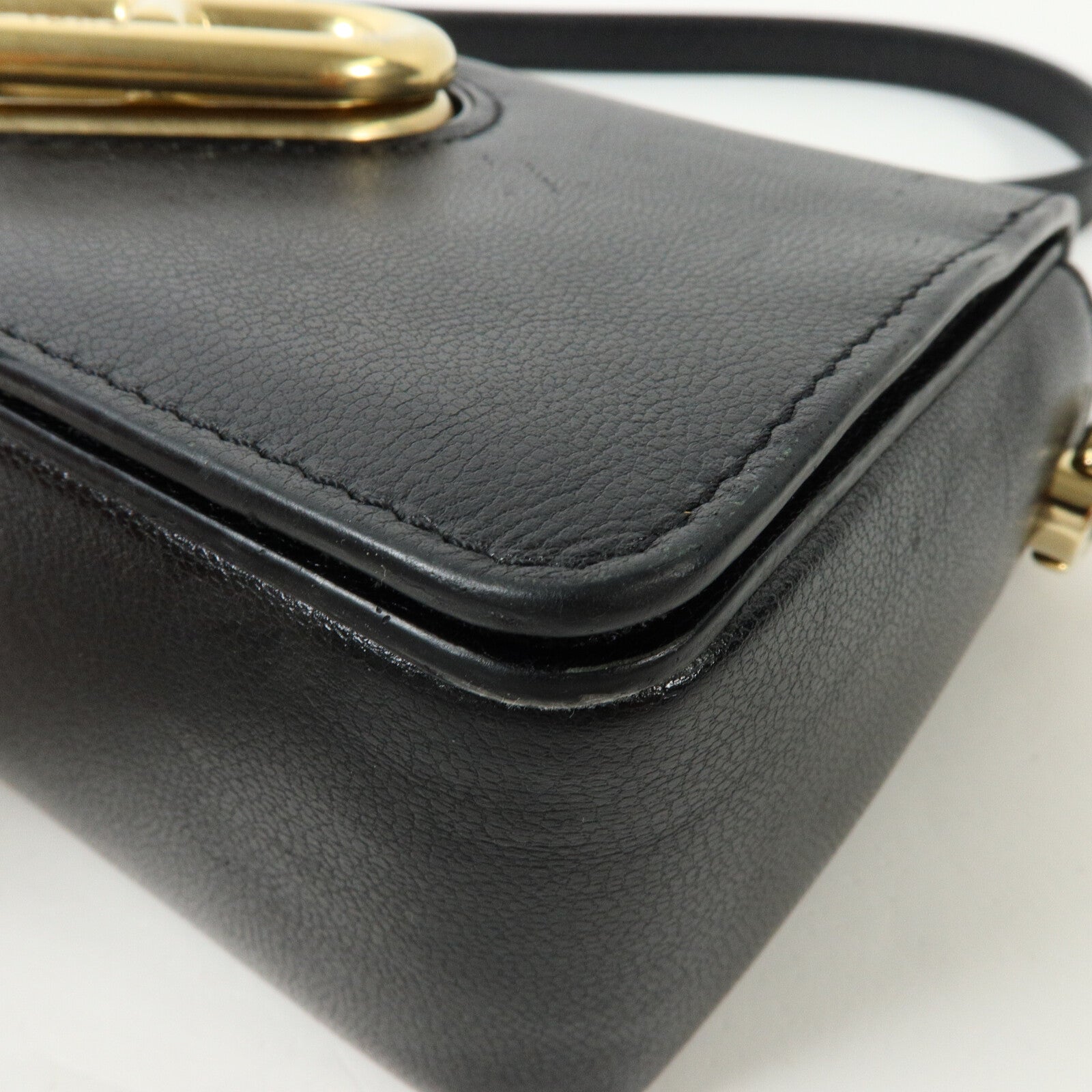 Furla 牛皮皮革Chain Shoulder鏈帶肩背袋