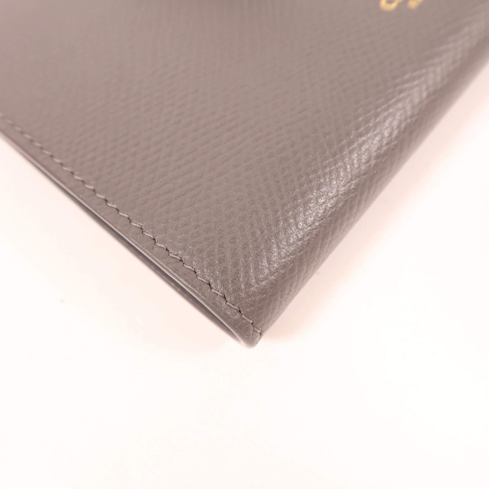 CELINE 牛皮皮革Medium Strap Wallet In Bicolour錢包灰色/粉紅色