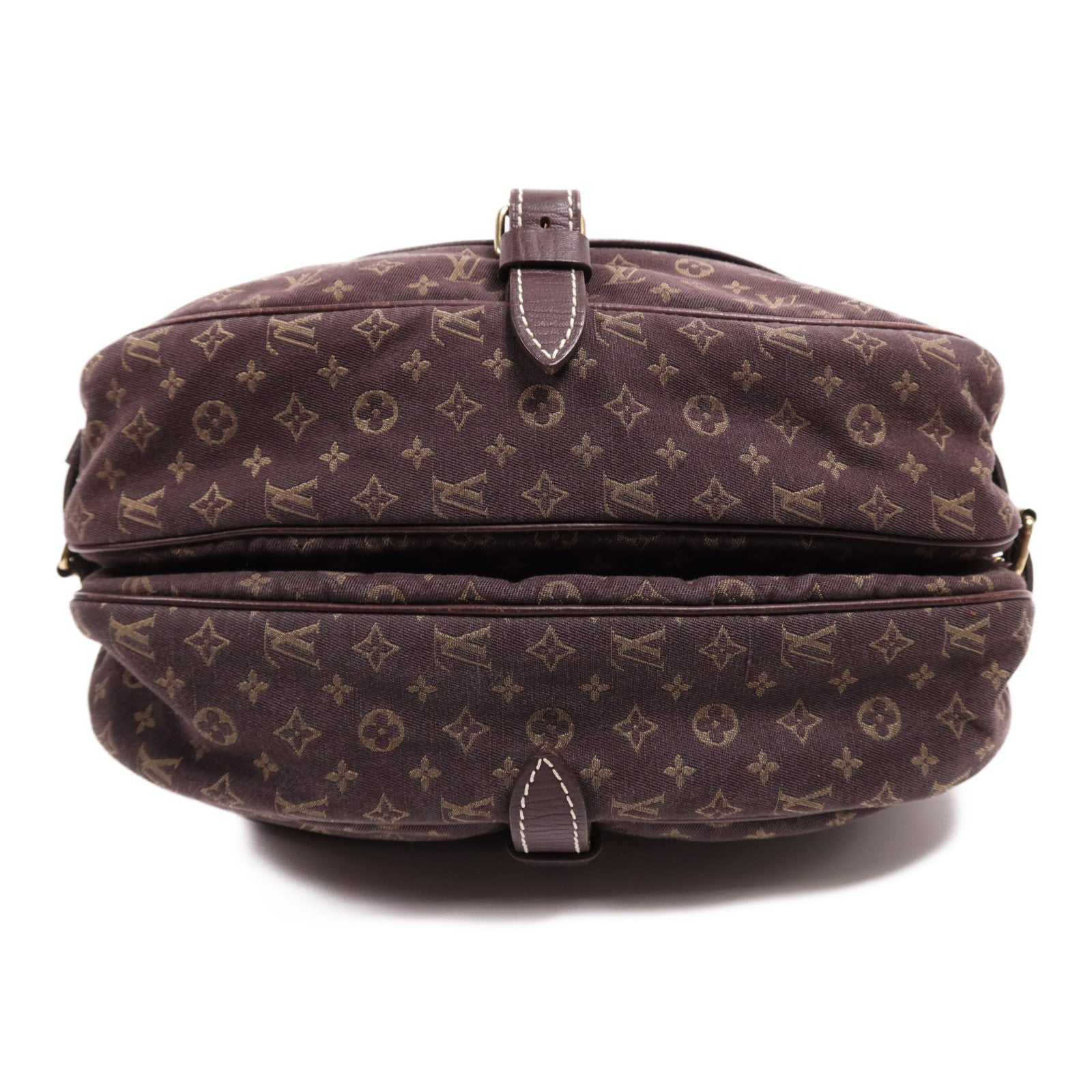 LOUIS VUITTON Monogram Mini Lin Saumur 30金扣肩背袋