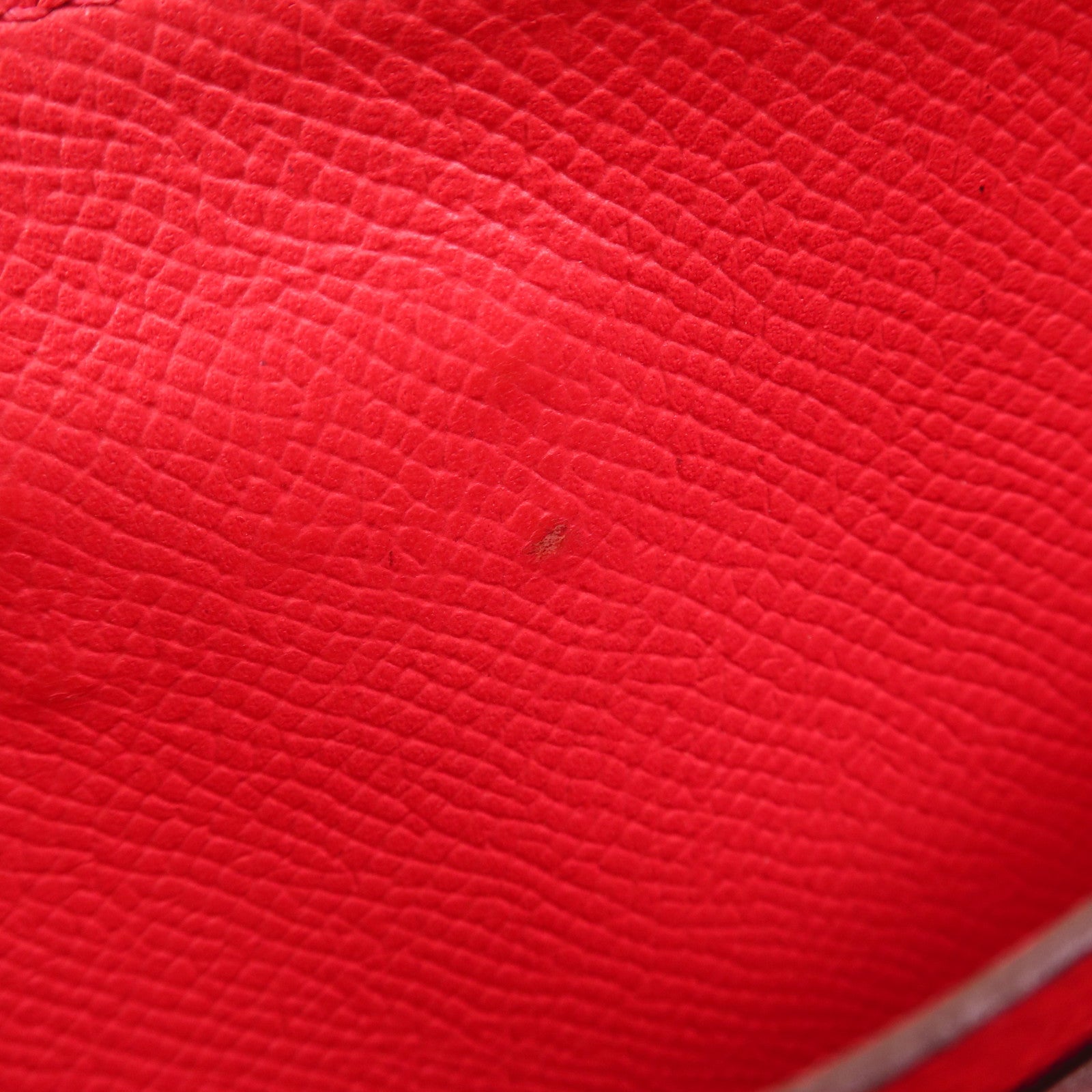 HERMES 【激減優惠】Epsom皮革Kelly Long Wallet金扣長錢包Rose De Coeur
