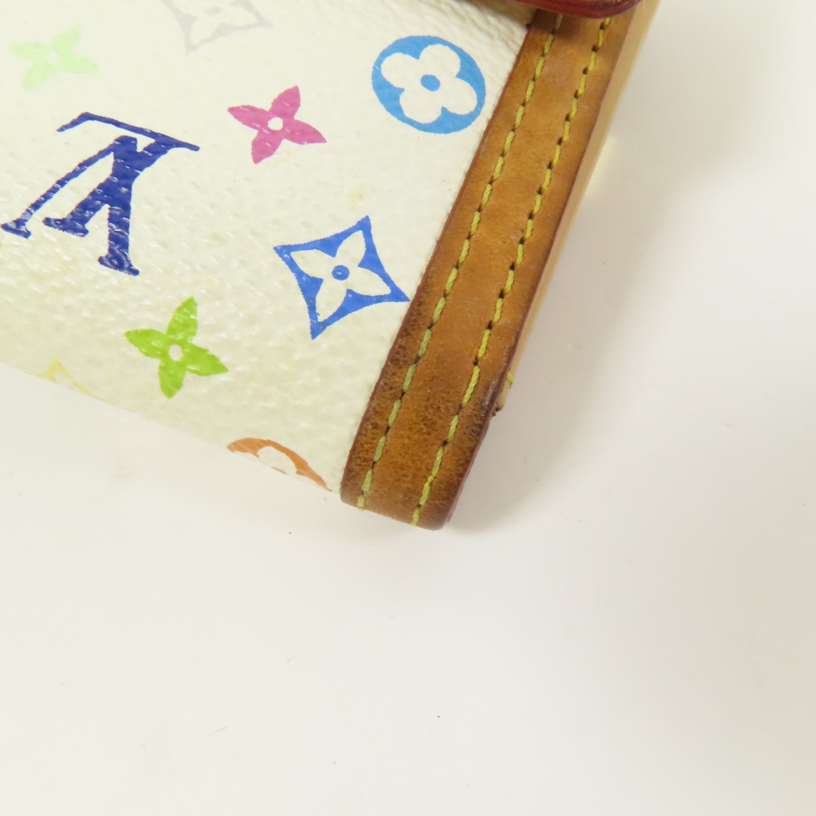 LOUIS VUITTON 【激減優惠】Monogram Multicolore Porte Monnaie金扣錢包