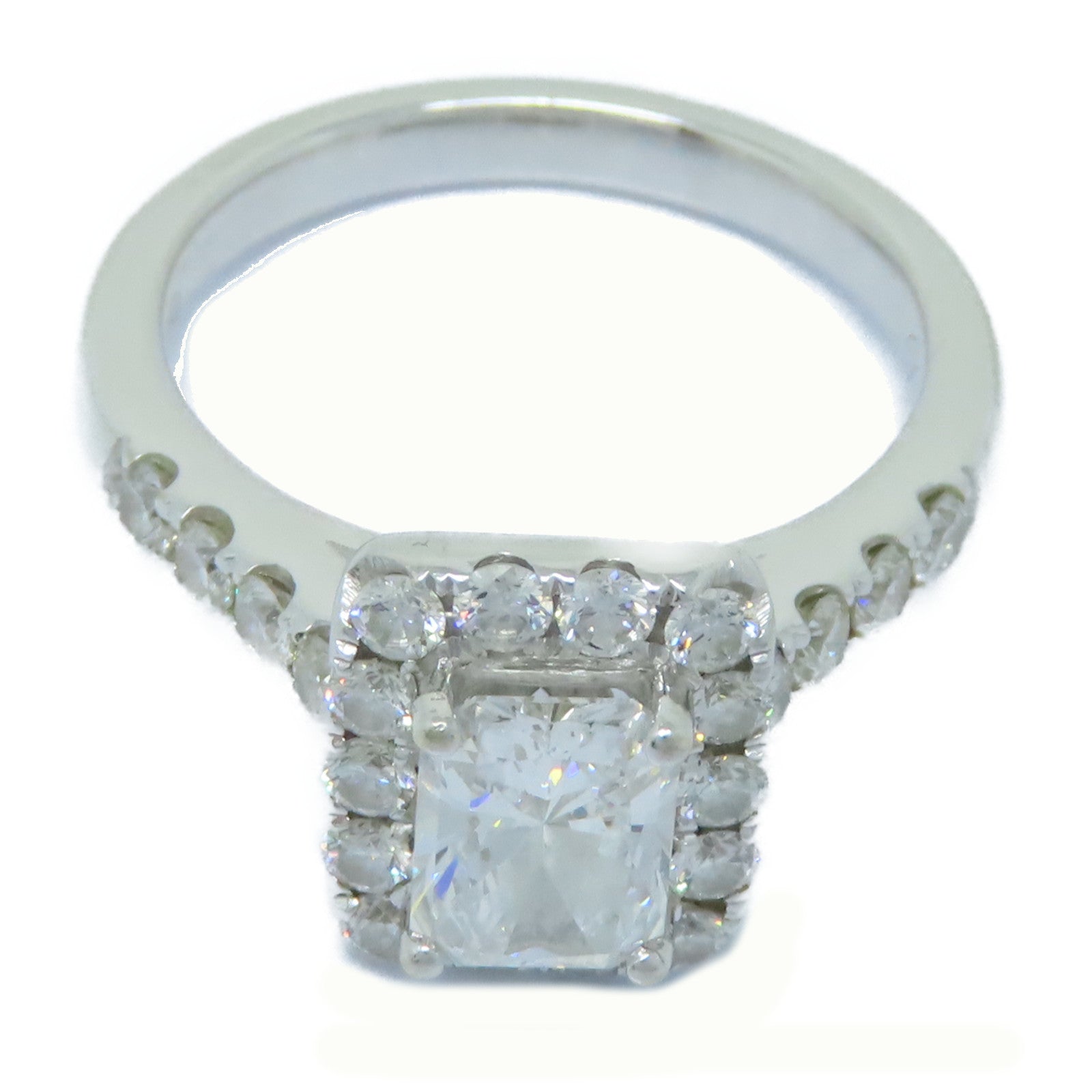 JEWELRY 18K白金Diamond Ring 1.02ct鑽石戒指US#6.25