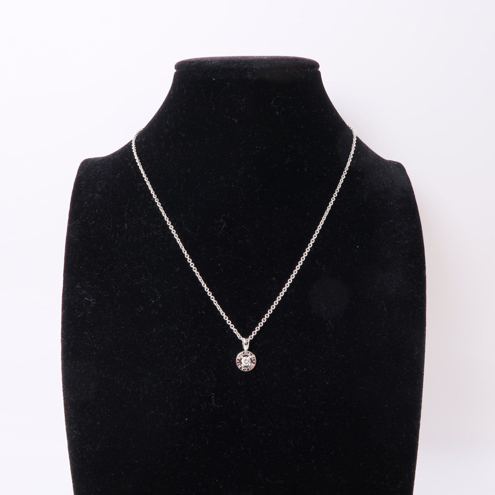 BVLGARI 18K白金Diamond Necklace鑽石項鍊