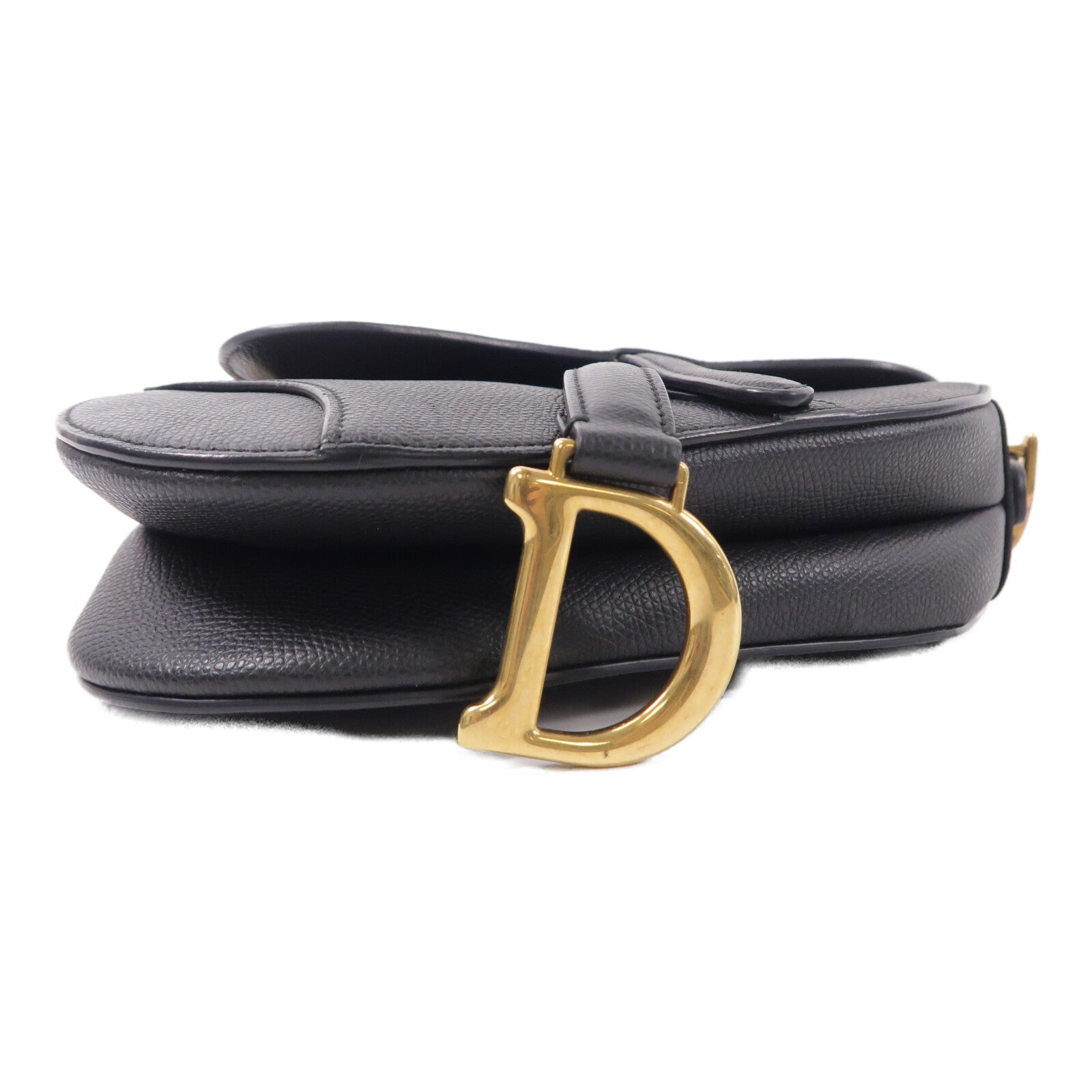 Dior 牛皮皮革Saddle Mini手挽肩背兩用袋