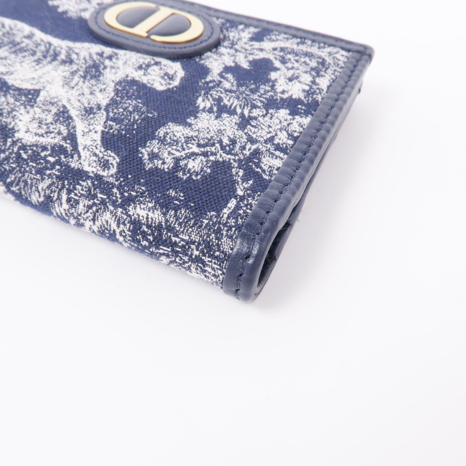 Dior 帆布30 Montaigne Dahlia錢包