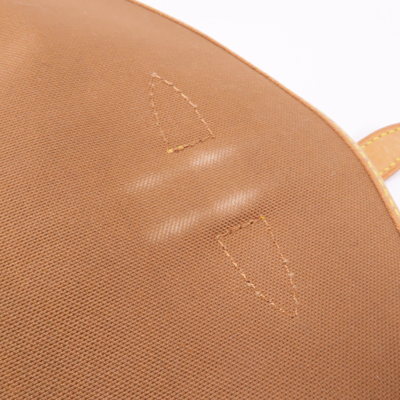 LOUIS VUITTON Monogram Saumur 30金扣肩背袋棕色
