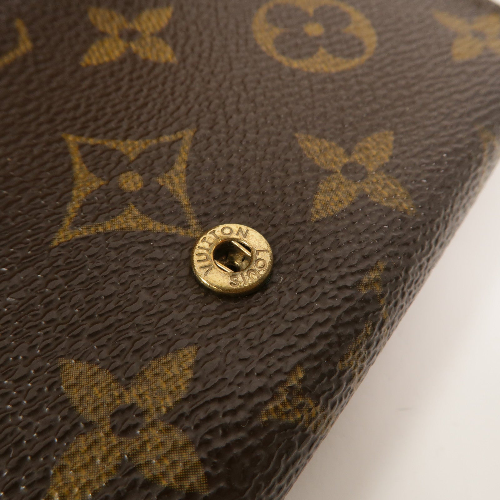 LOUIS VUITTON Monogram Porte Monnaie Tresor Wallet長錢包