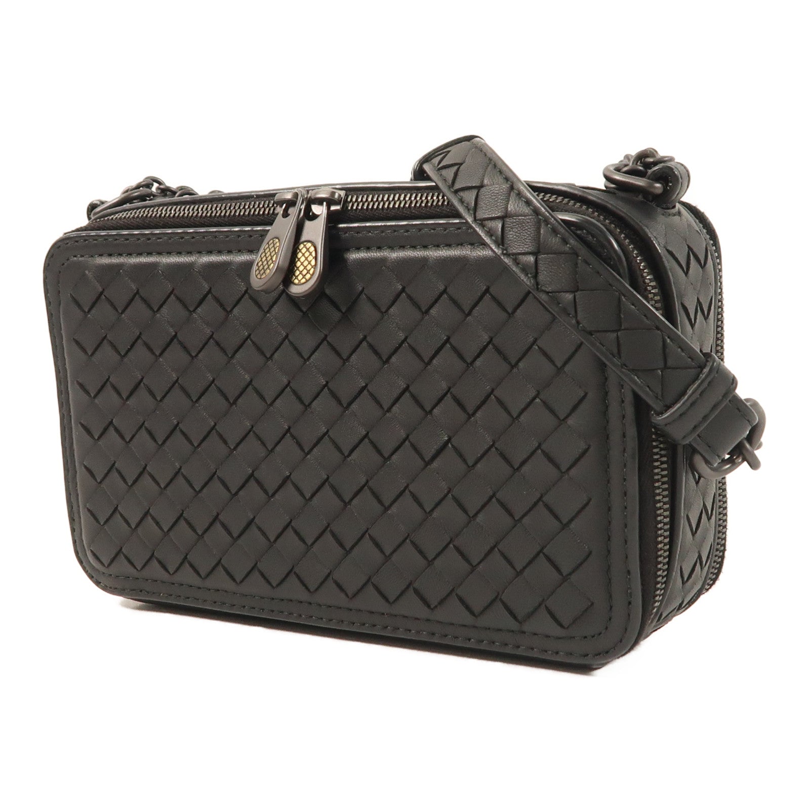 BOTTEGA VENETA 羊皮皮革Chain Shoulder鏈帶肩背袋