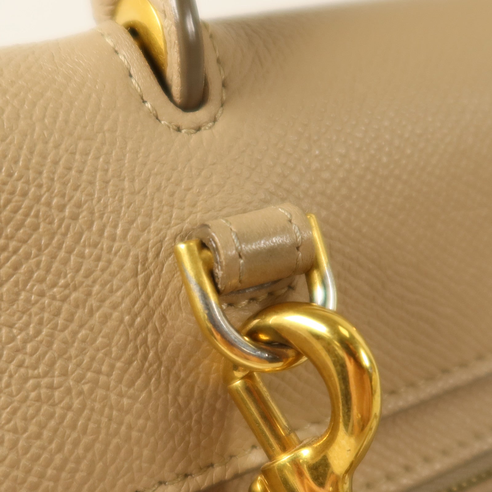 CELINE 牛皮皮革Belt Bag金扣手挽肩背兩用袋