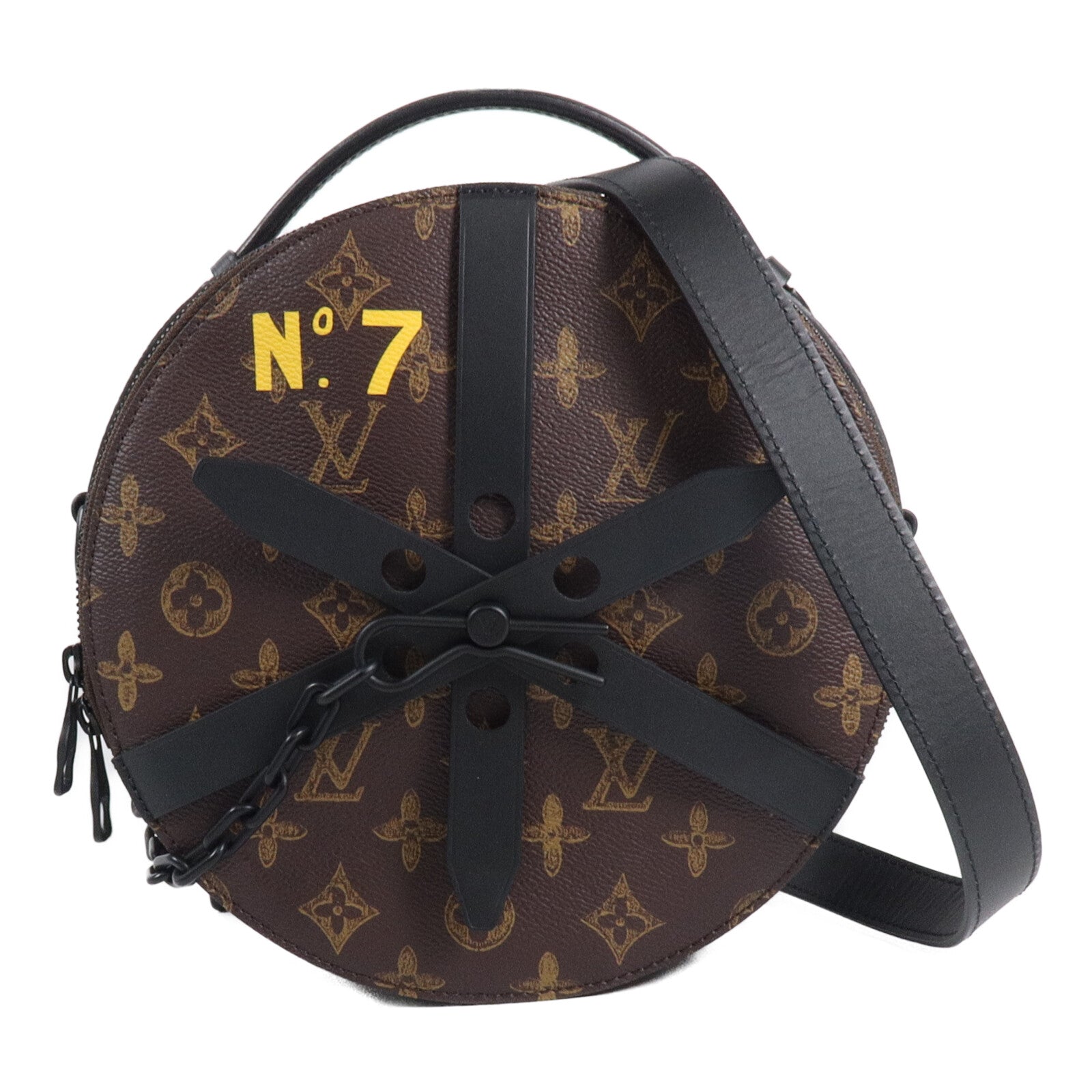 LOUIS VUITTON Monogram Wheel Box手挽肩背兩用袋