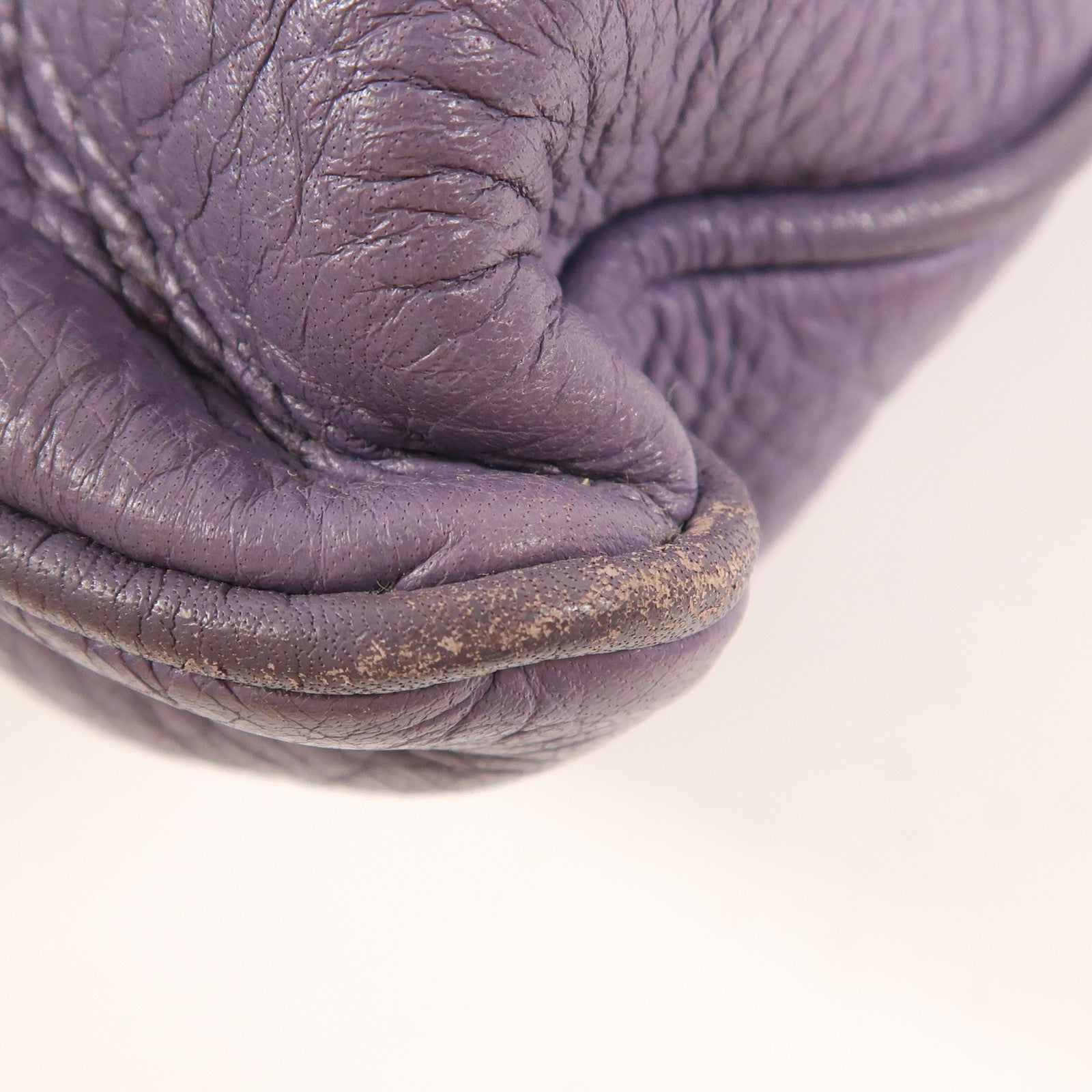 BOTTEGA VENETA 【激減優惠】牛皮皮革Tote Bag手挽袋紫色