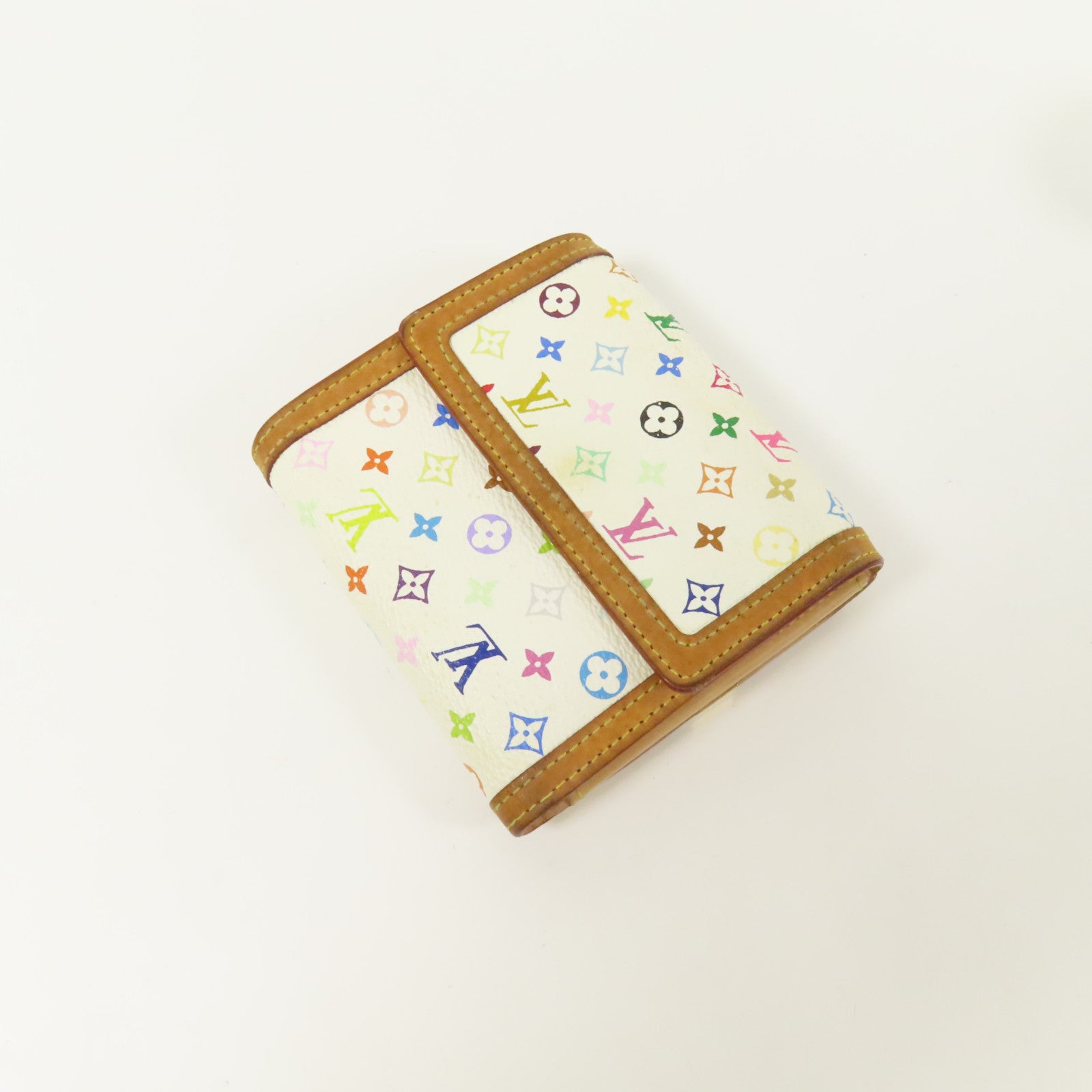 LOUIS VUITTON 【激減優惠】Monogram Multicolore Porte Monnaie金扣錢包