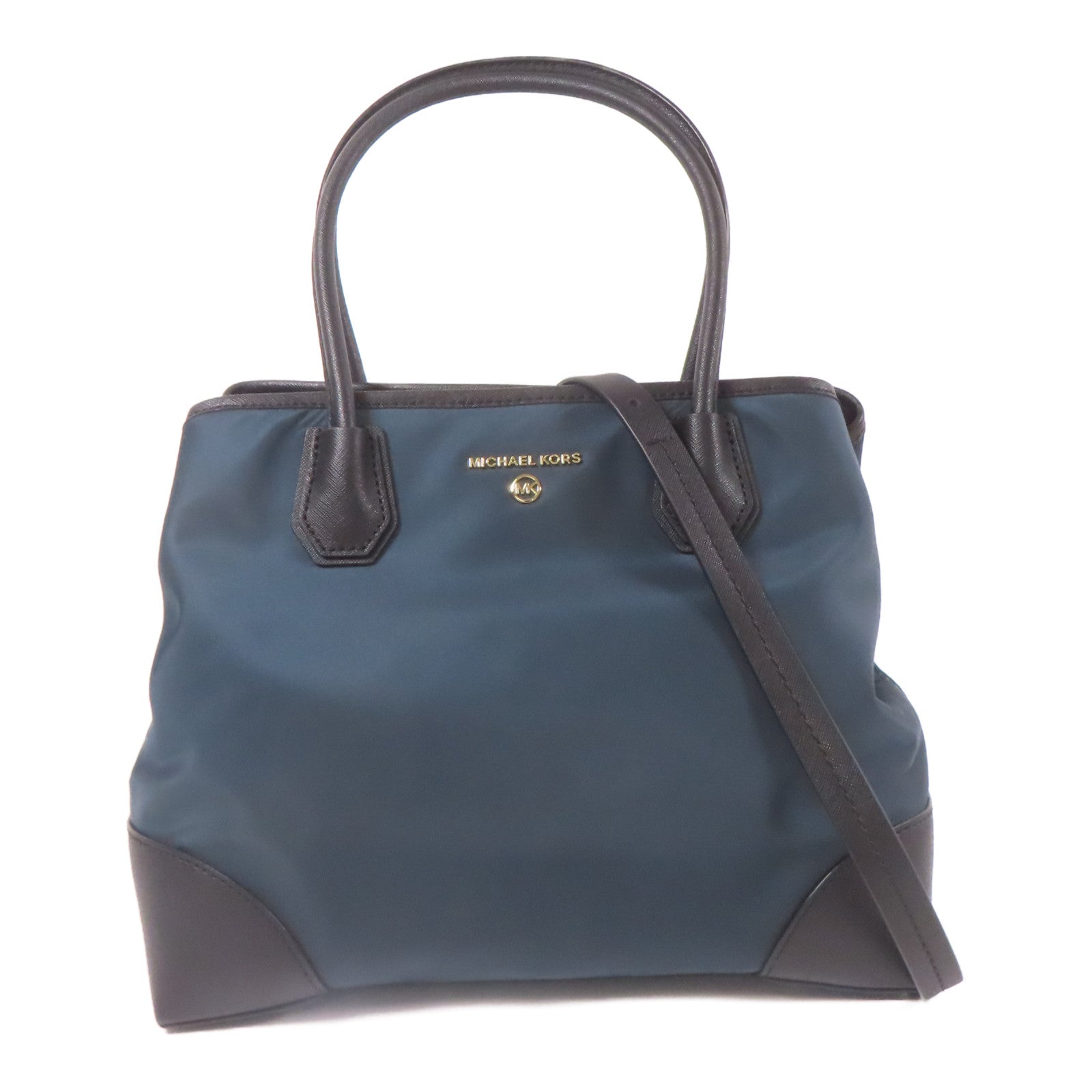 Michael Kors 尼龍Shoulder Bag金扣手挽肩背兩用袋