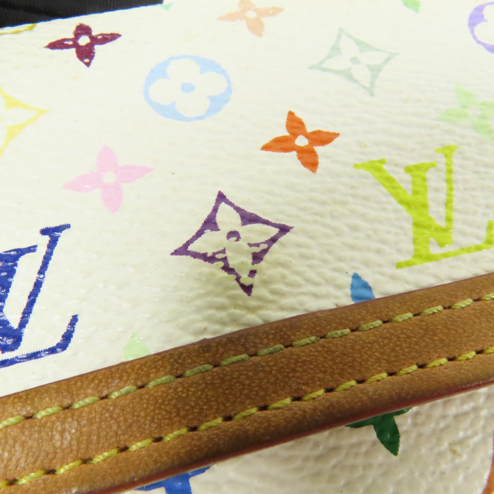 LOUIS VUITTON 【激減優惠】Monogram Multicolore Porte Monnaie金扣錢包