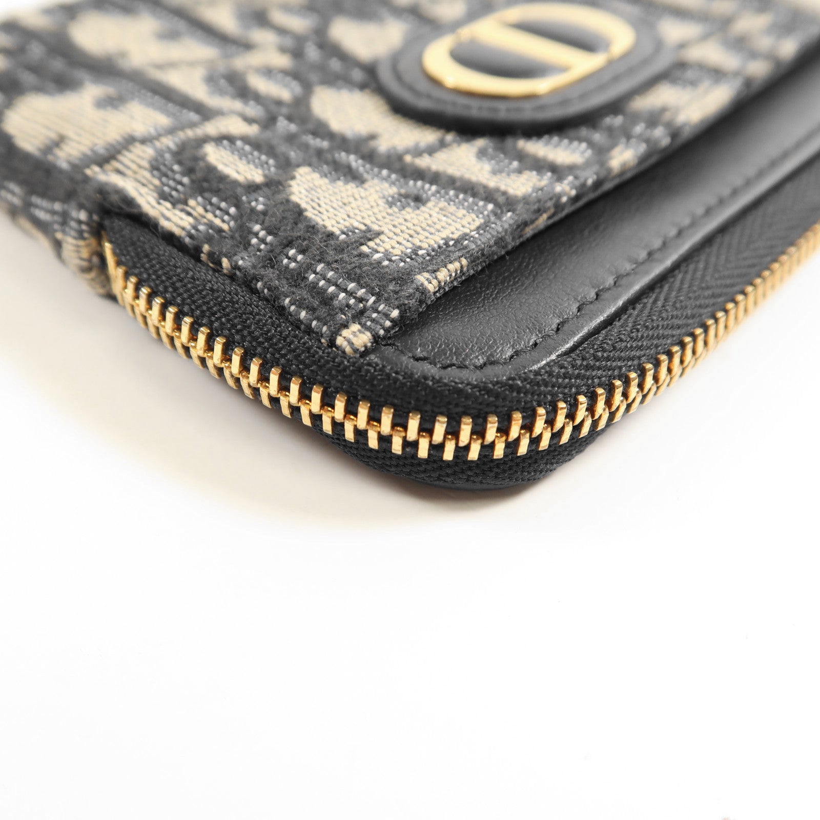 Dior 帆布Wallet金扣錢包