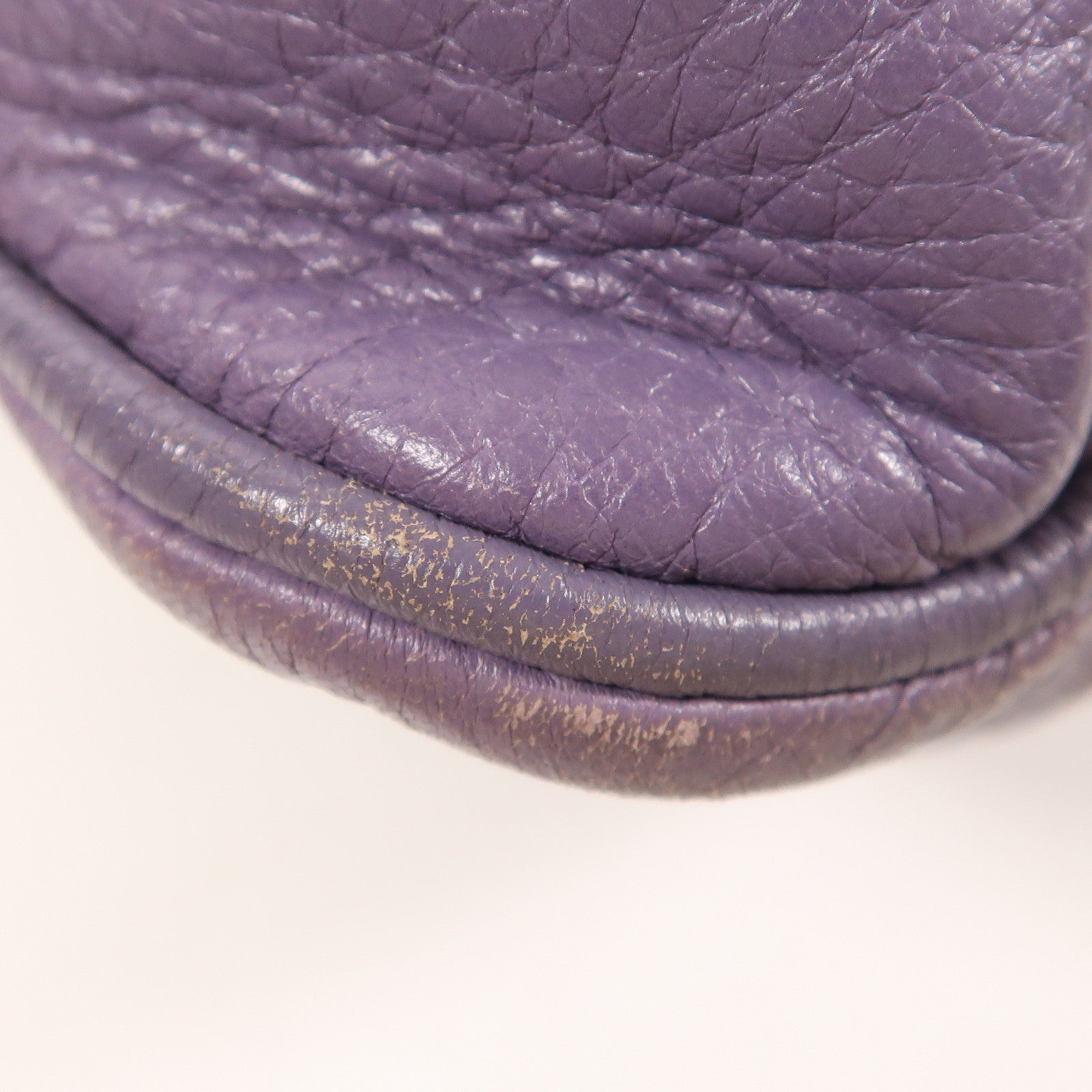 BOTTEGA VENETA 牛皮皮革Tote Bag手挽袋紫色