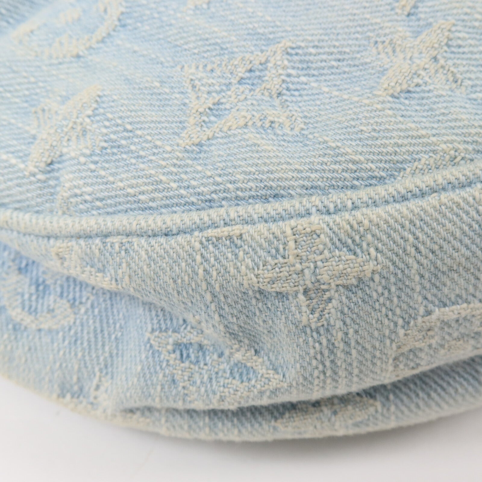 LOUIS VUITTON Monogram Denim Loop鏈帶肩背袋