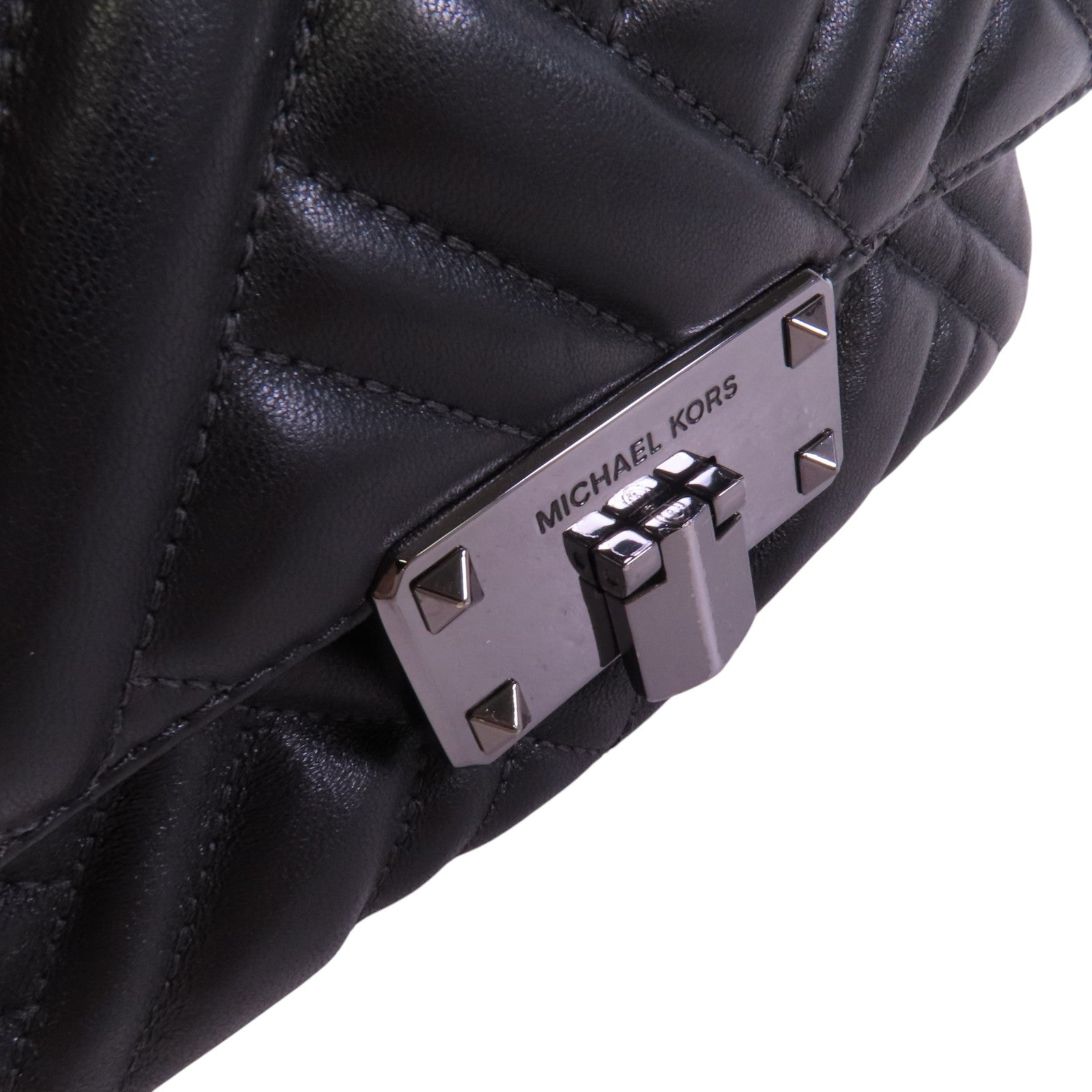 Michael Kors 羊皮皮革Shoulder Bag鏈帶肩背袋