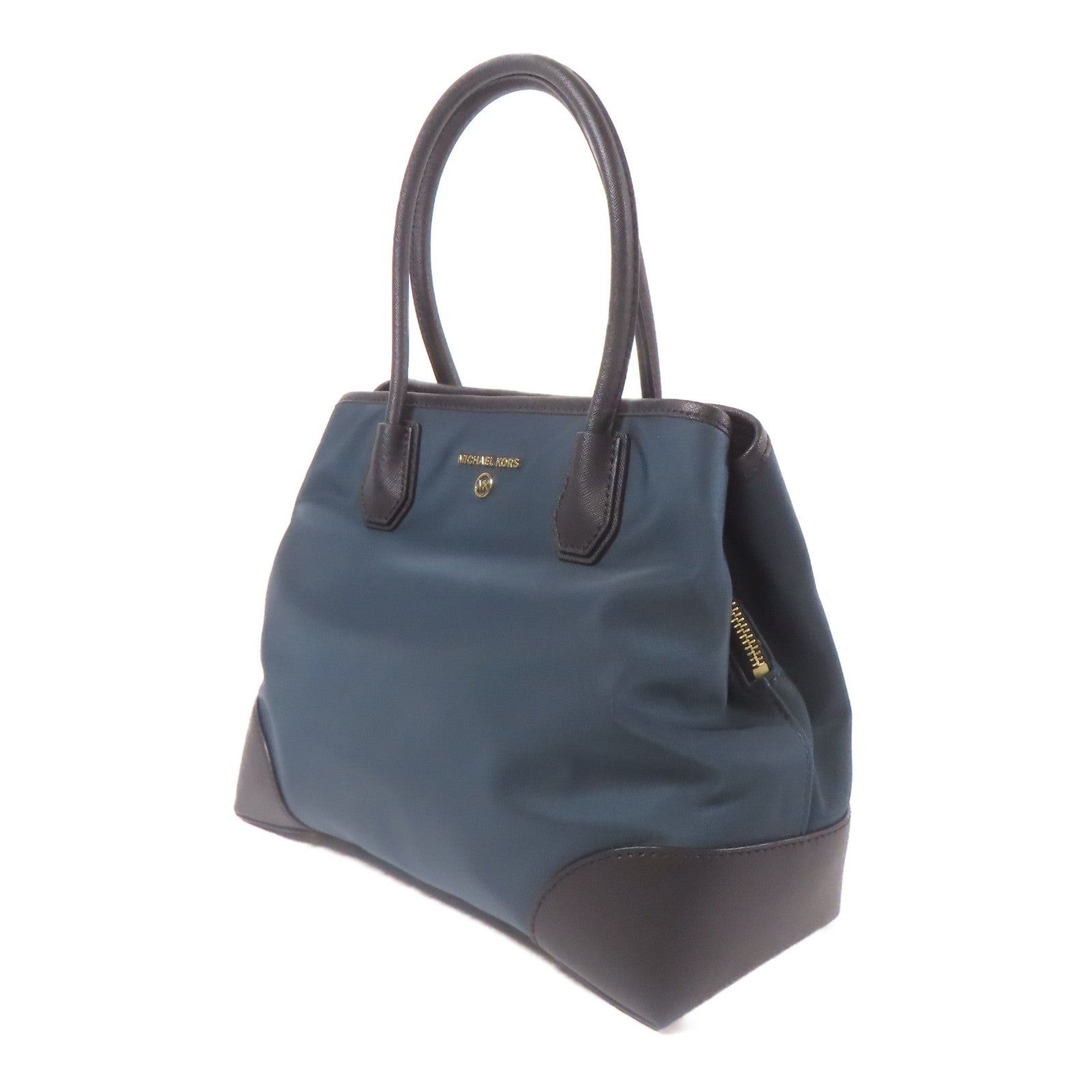 Michael Kors GHW 2way Shoulder Bag Nylon Navy