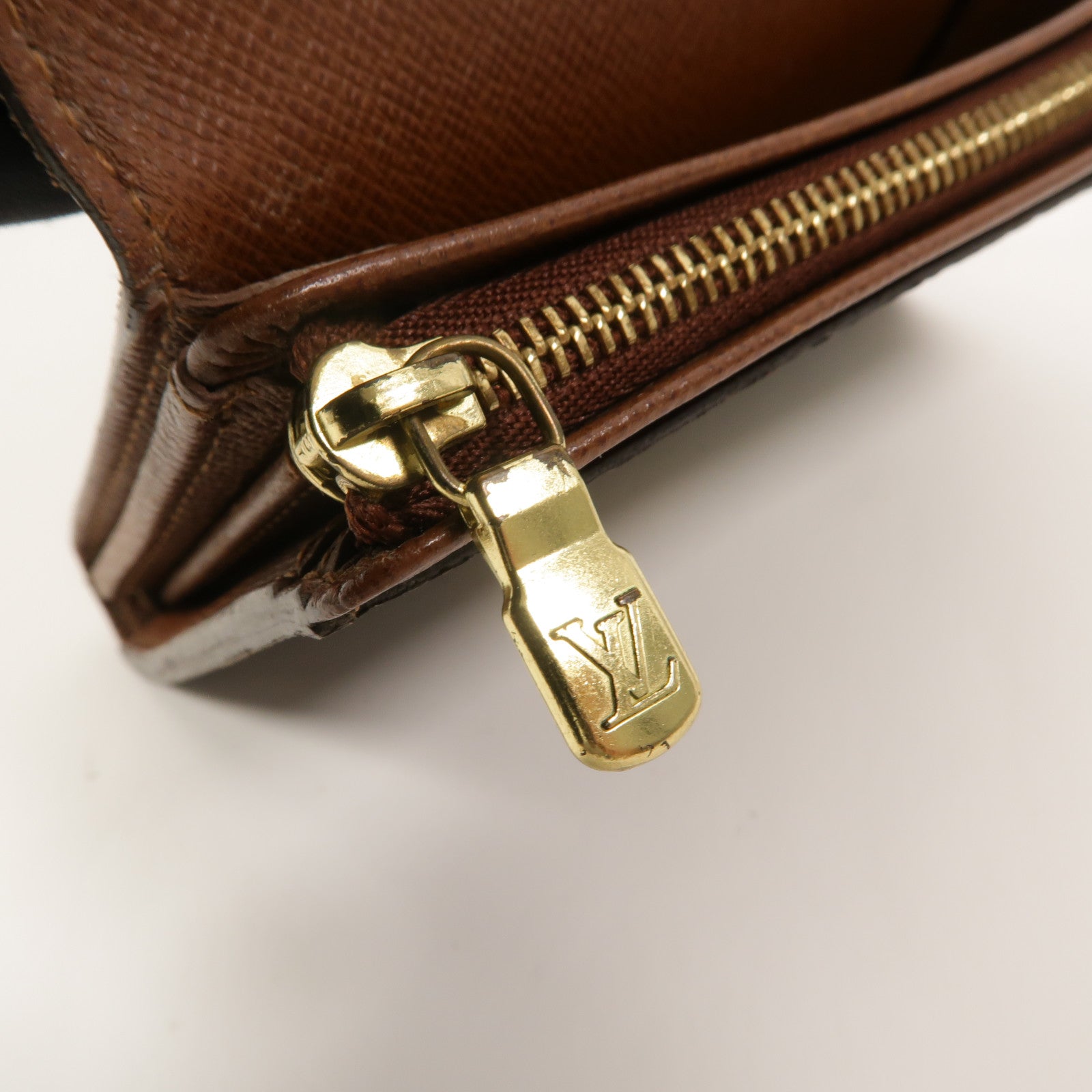LOUIS VUITTON Monogram Porte Monnaie Tresor Wallet長錢包