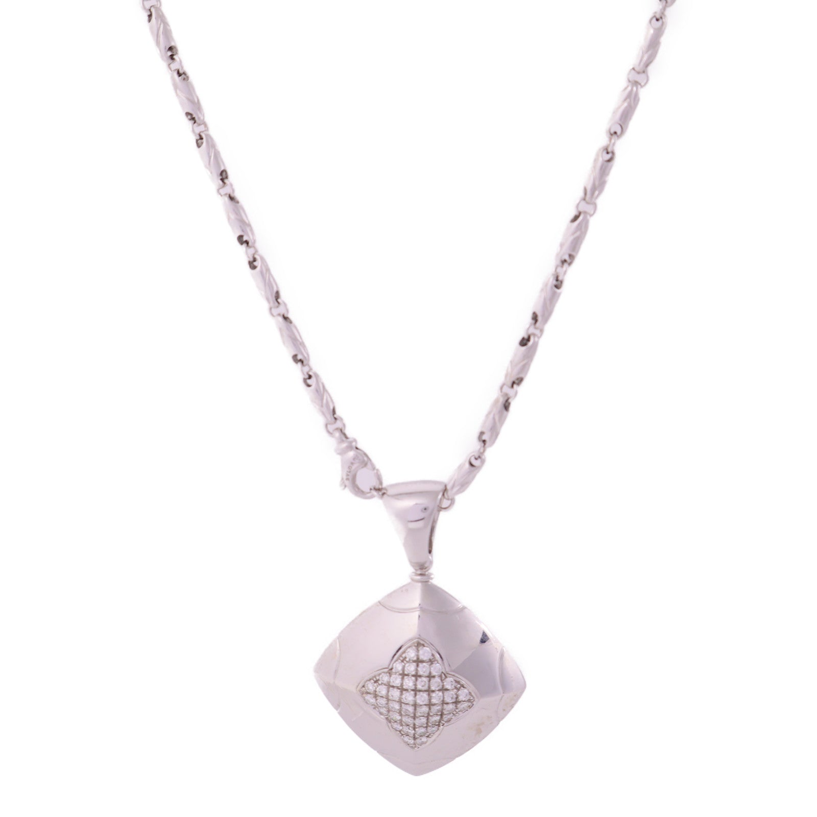 BVLGARI 18K白金Diamond Necklace鑽石項鍊