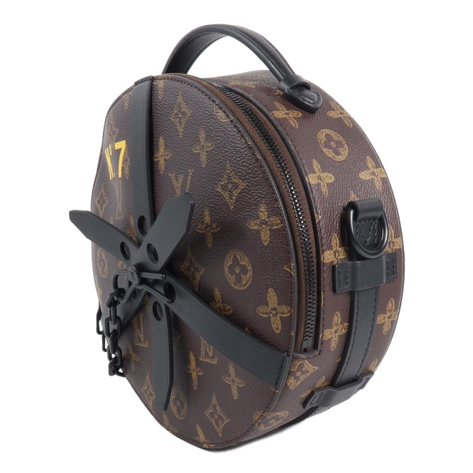 LOUIS VUITTON Monogram Wheel Box手挽肩背兩用袋