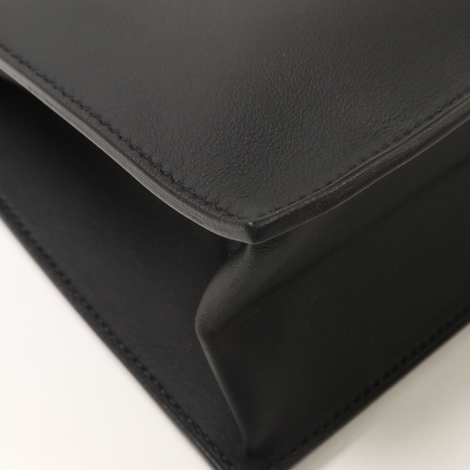 HERMES Volupto皮革Kelly Danse II肩背袋Noir