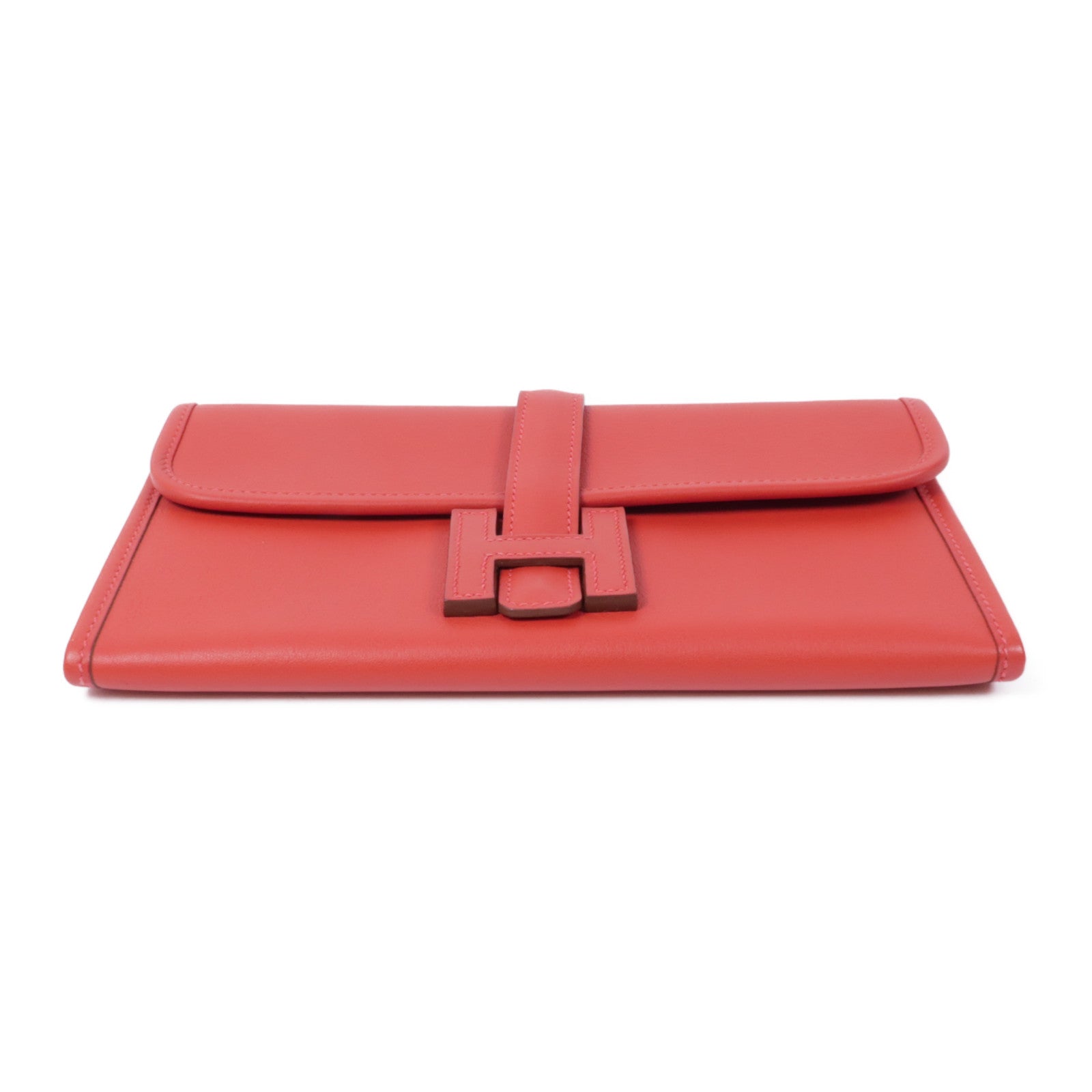 HERMES 【激減優惠】Evercolor皮革Jige手拿包