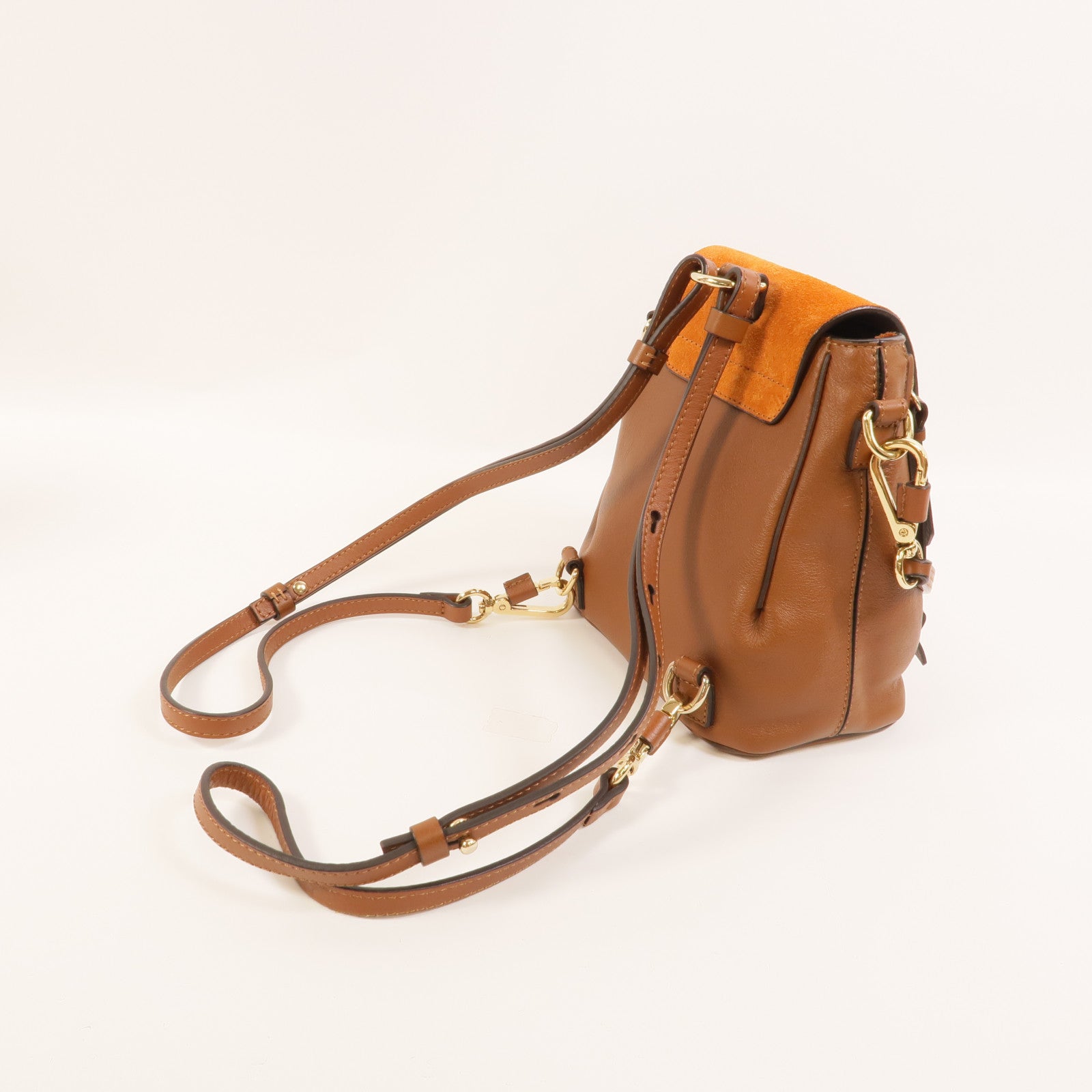 Chloe 牛皮皮革/Suede Faye Backpack背包
