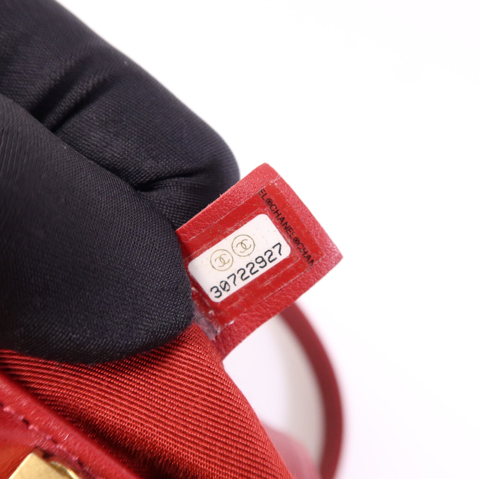 CHANEL 【激減優惠】羊皮皮革Bucket Bag金扣鏈帶手挽肩背兩用袋