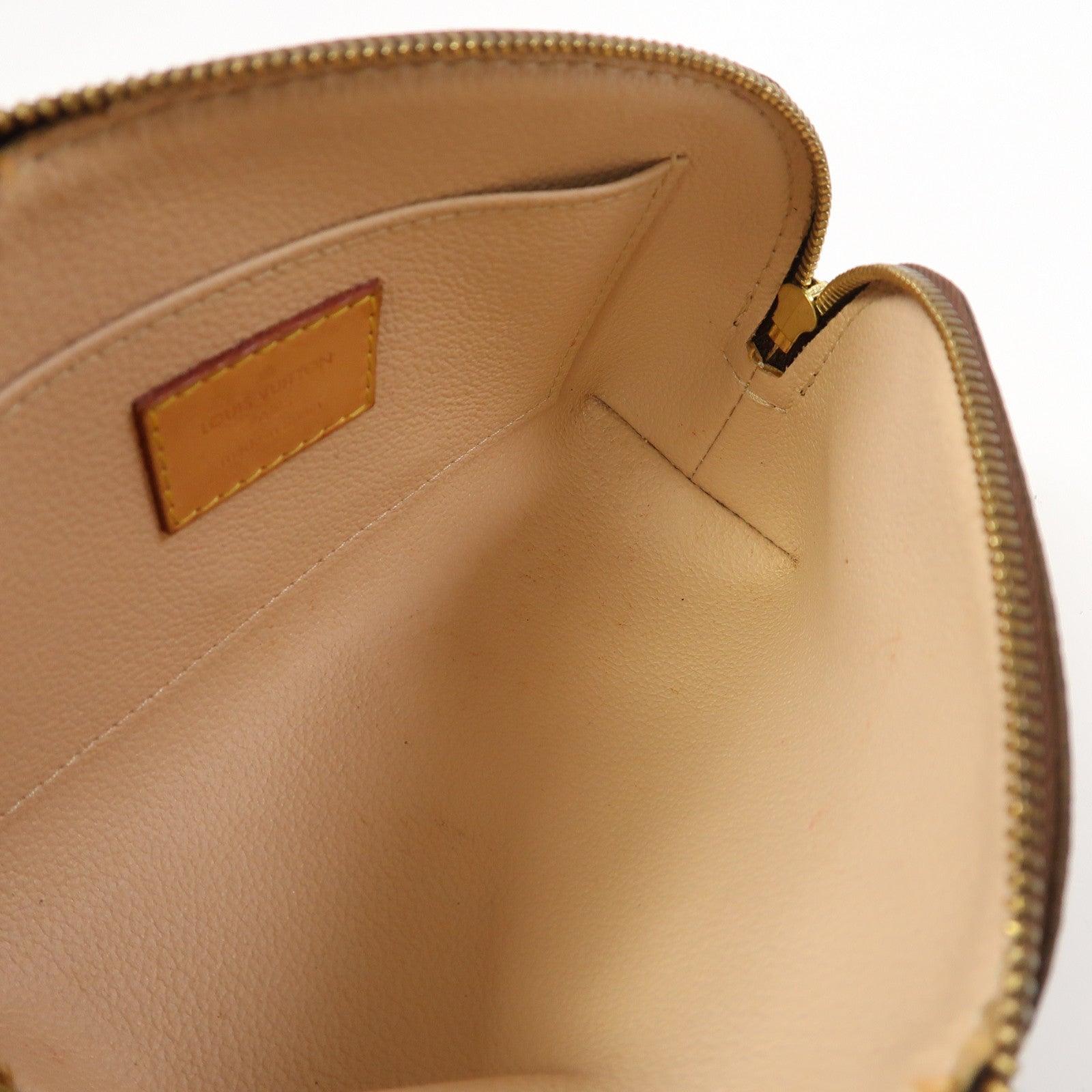 LOUIS VUITTON Monogram Cosmetic Pouch PM金扣手拿包啡色