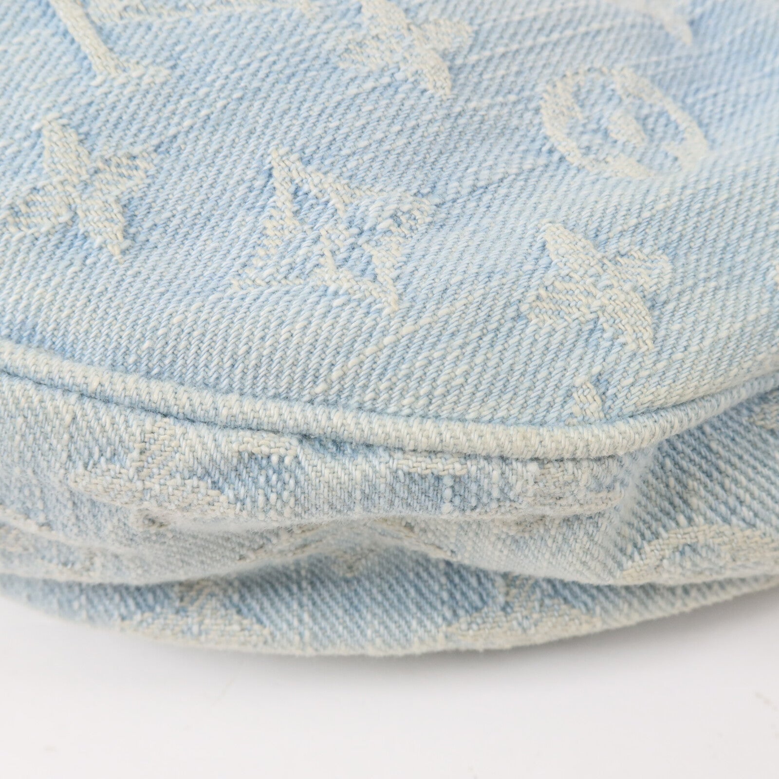 LOUIS VUITTON Monogram Denim Loop鏈帶肩背袋