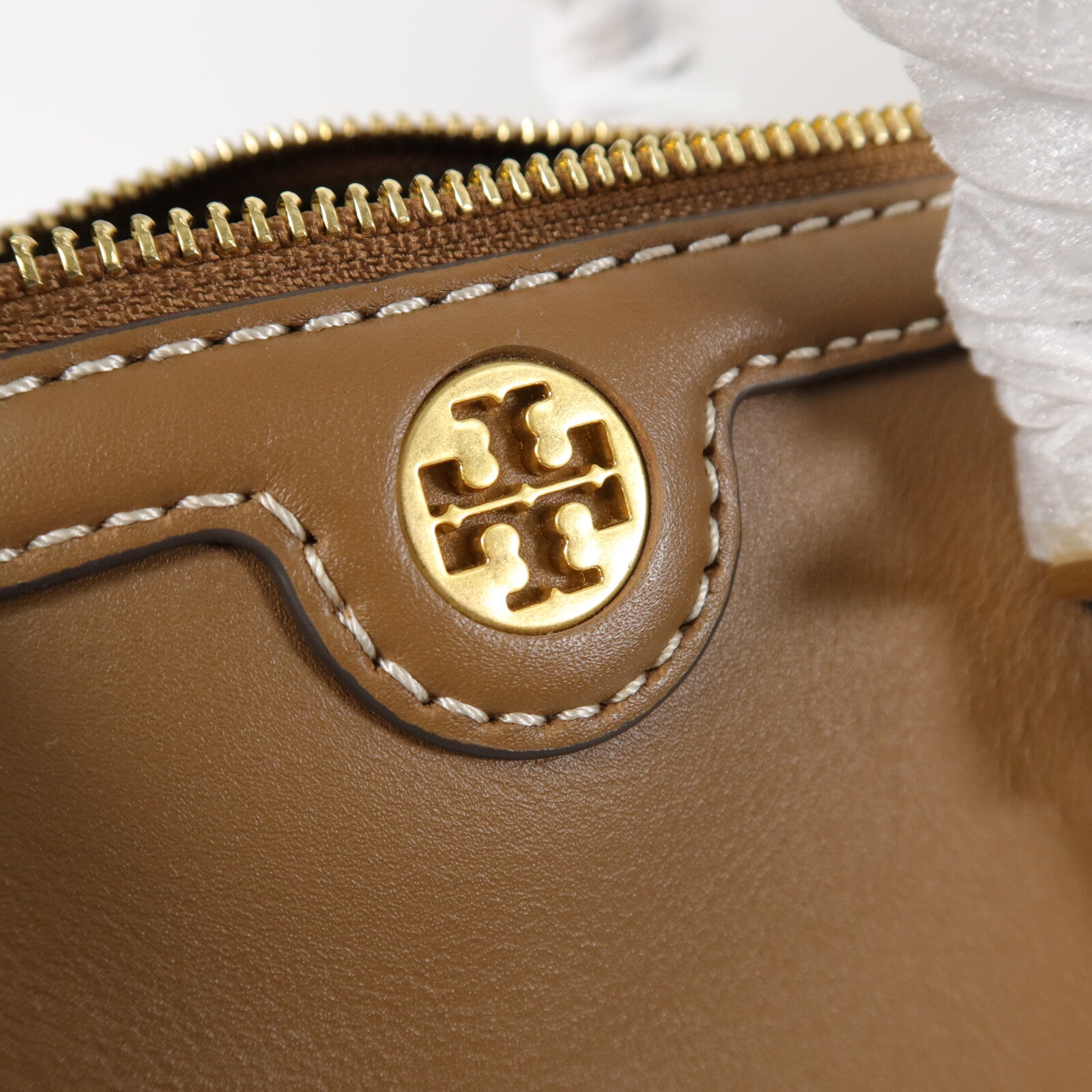 Tory Burch 牛皮皮革Barrel Bag手挽肩背兩用袋