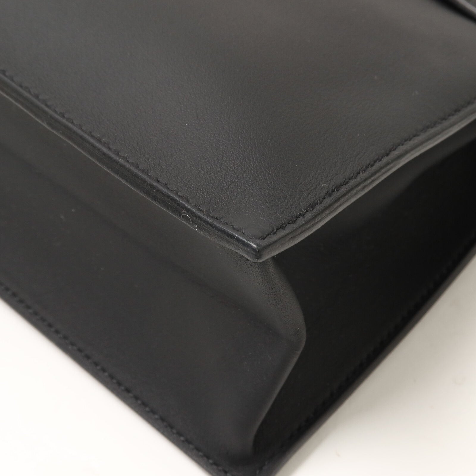 HERMES Volupto皮革Kelly Danse II肩背袋Noir