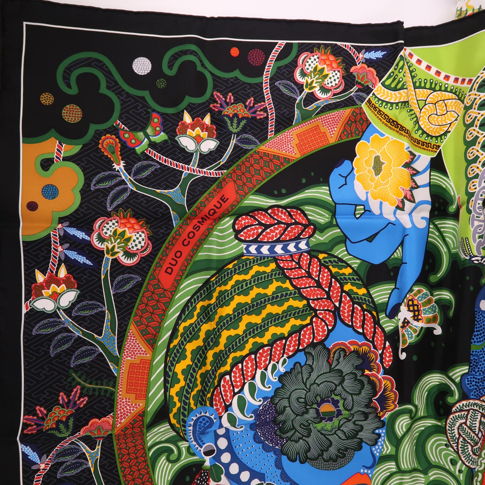 HERMES 絲質Scarf 90X90絲巾