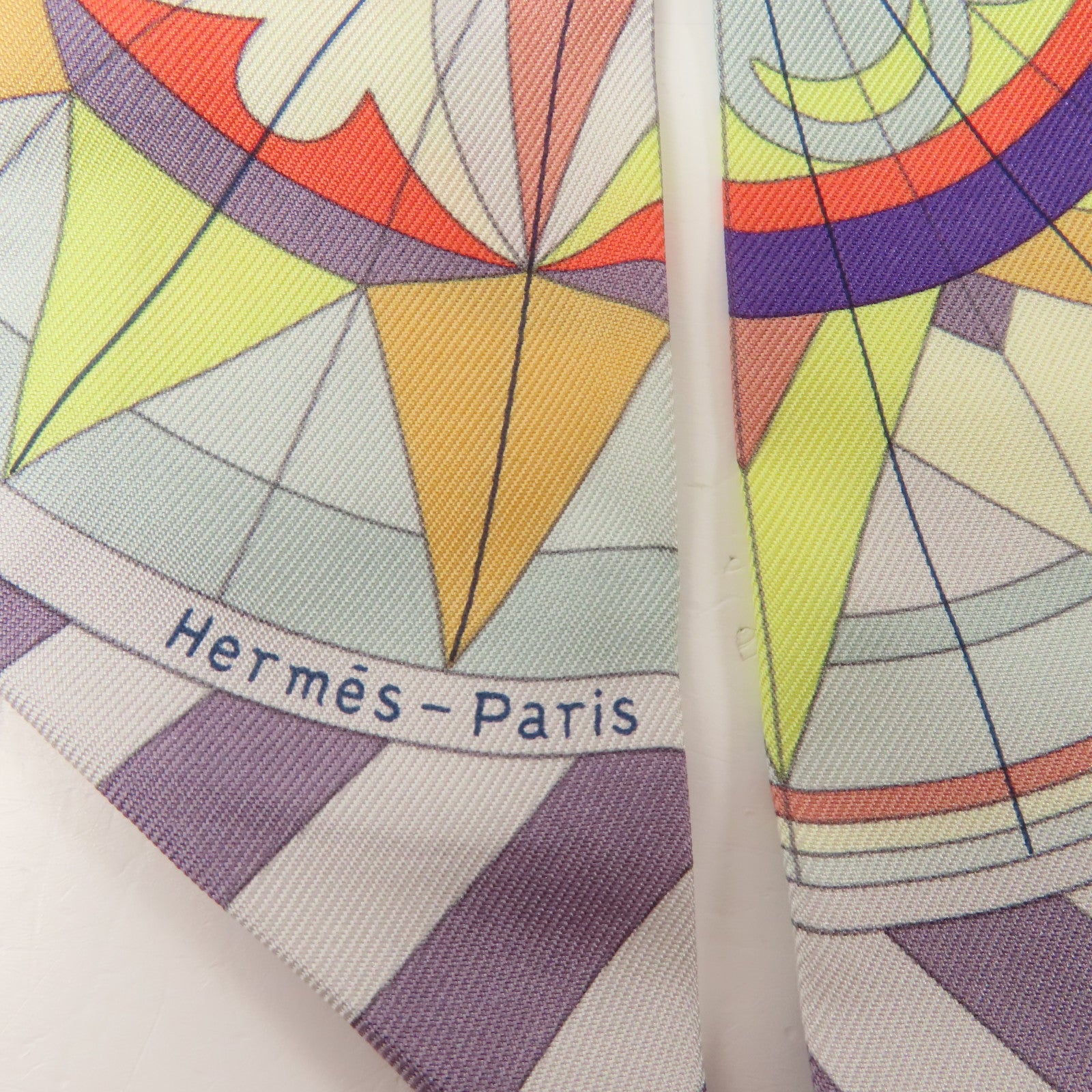 HERMES 絲質Twilly絲巾