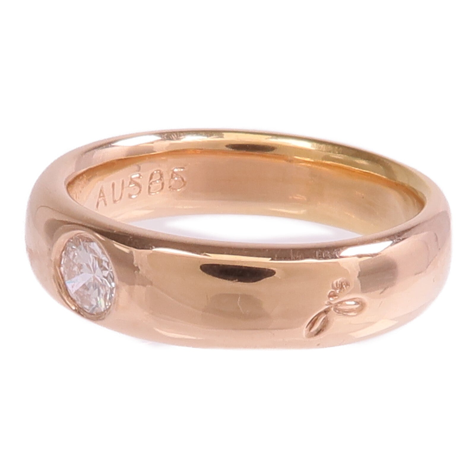 JEWELRY 18K玫瑰金Diamond Ring鑽石戒指US#5.25