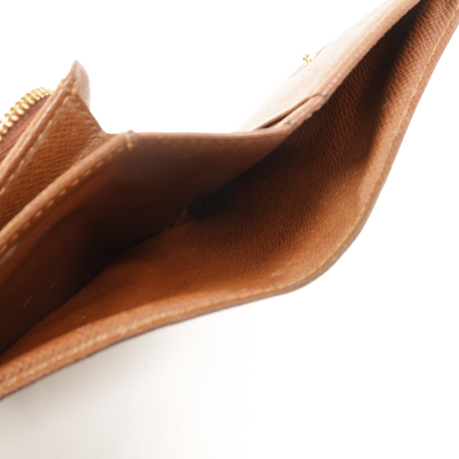 LOUIS VUITTON Monogram Porte Monnaie Tresor Wallet長錢包