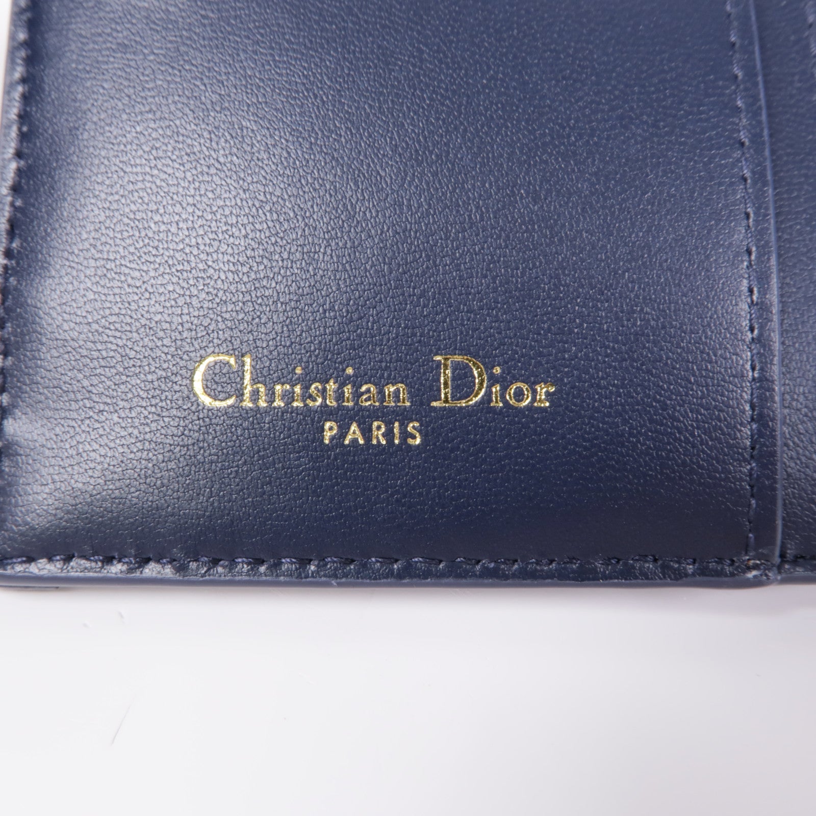 Dior 帆布30 Montaigne Dahlia錢包