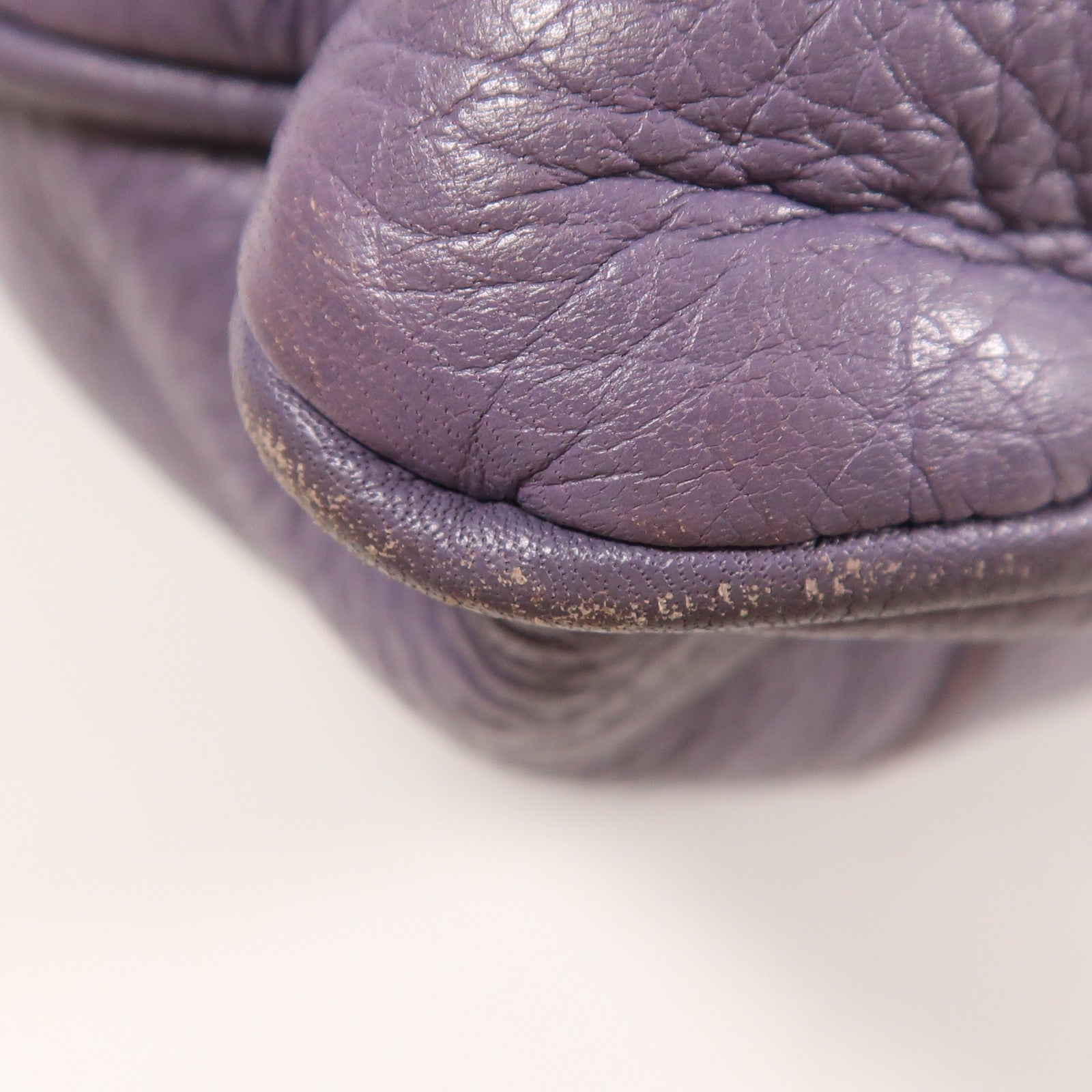 BOTTEGA VENETA 【激減優惠】牛皮皮革Tote Bag手挽袋紫色