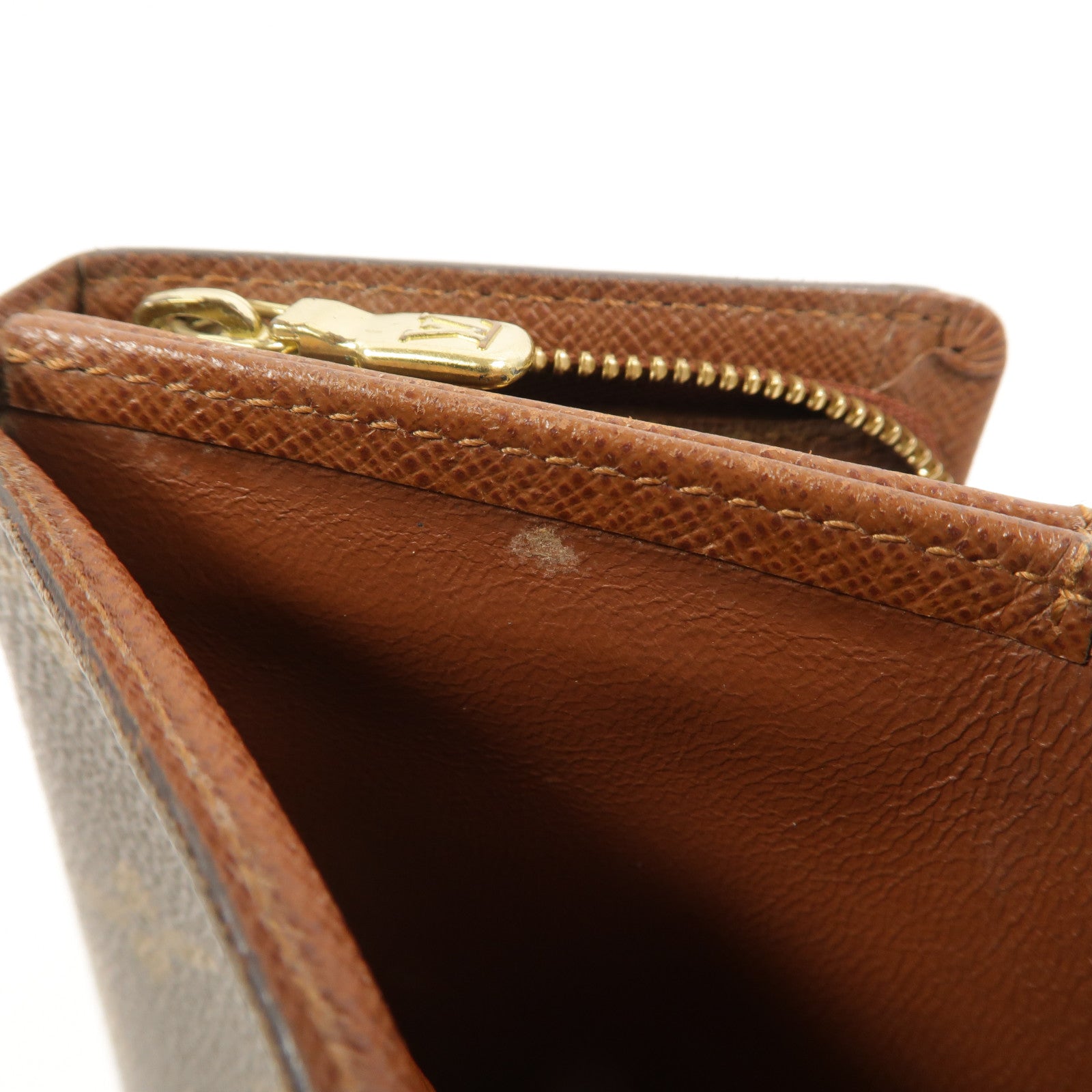 LOUIS VUITTON Monogram Porte Monnaie Tresor Wallet長錢包