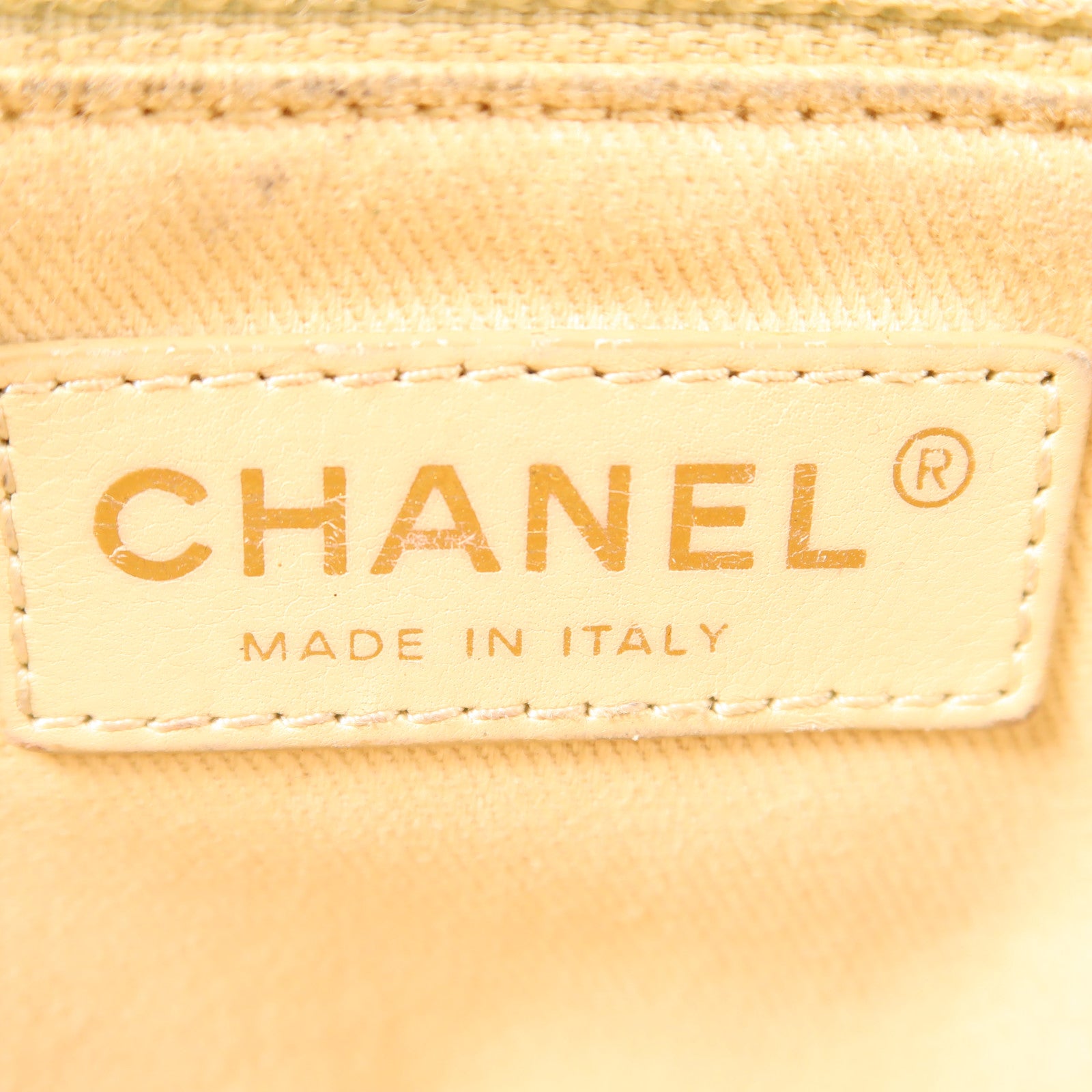 CHANEL 牛皮皮革Chain Shoulder金扣鏈帶肩背袋