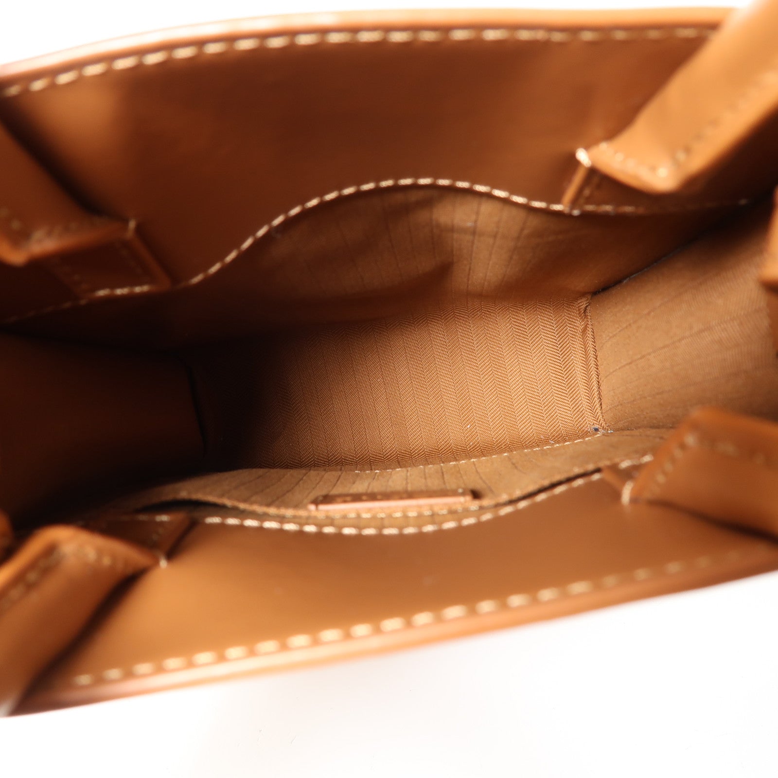 LOEWE 牛皮皮革Standard A5 Tote Bag金扣手挽肩背兩用袋啡色