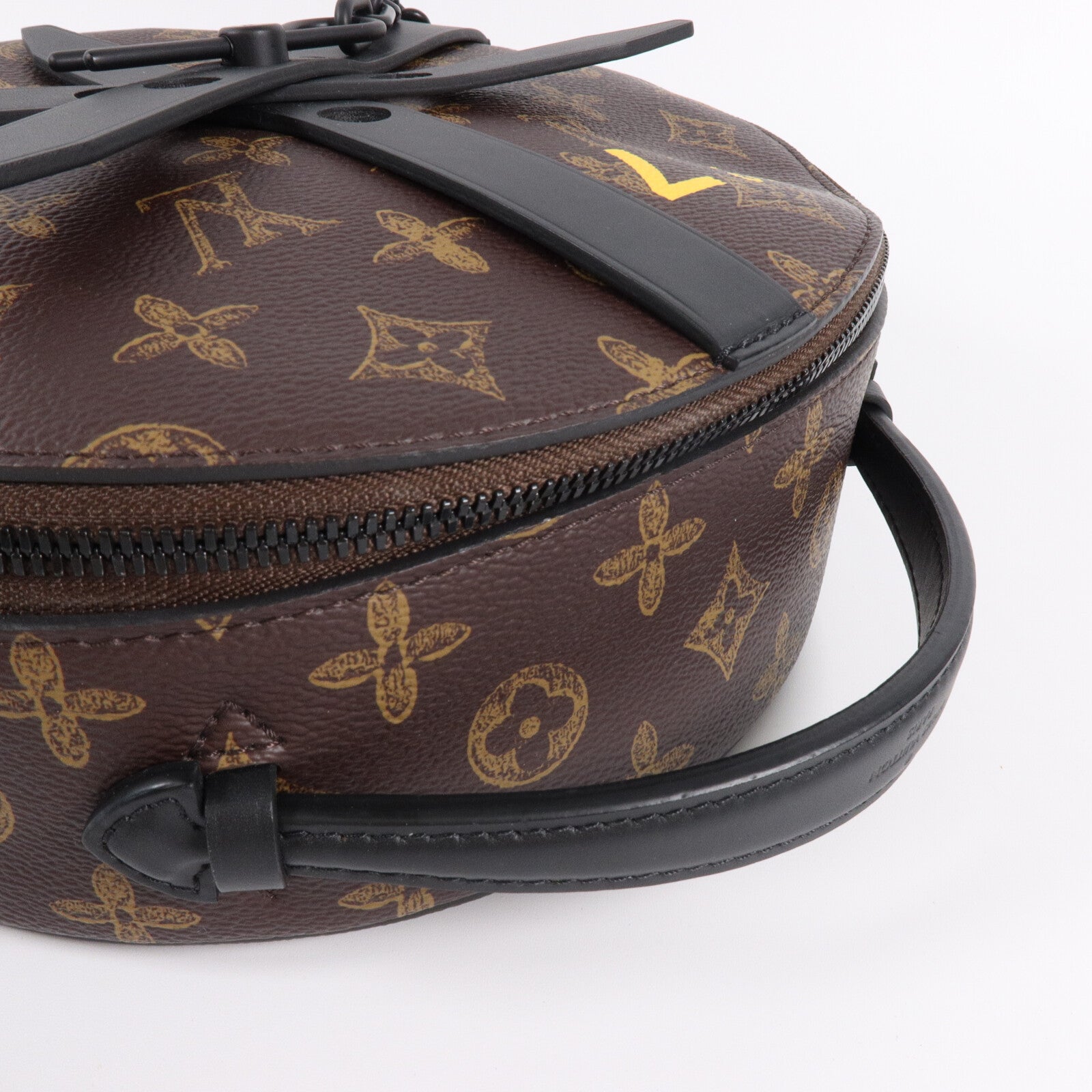 LOUIS VUITTON Monogram Wheel Box手挽肩背兩用袋