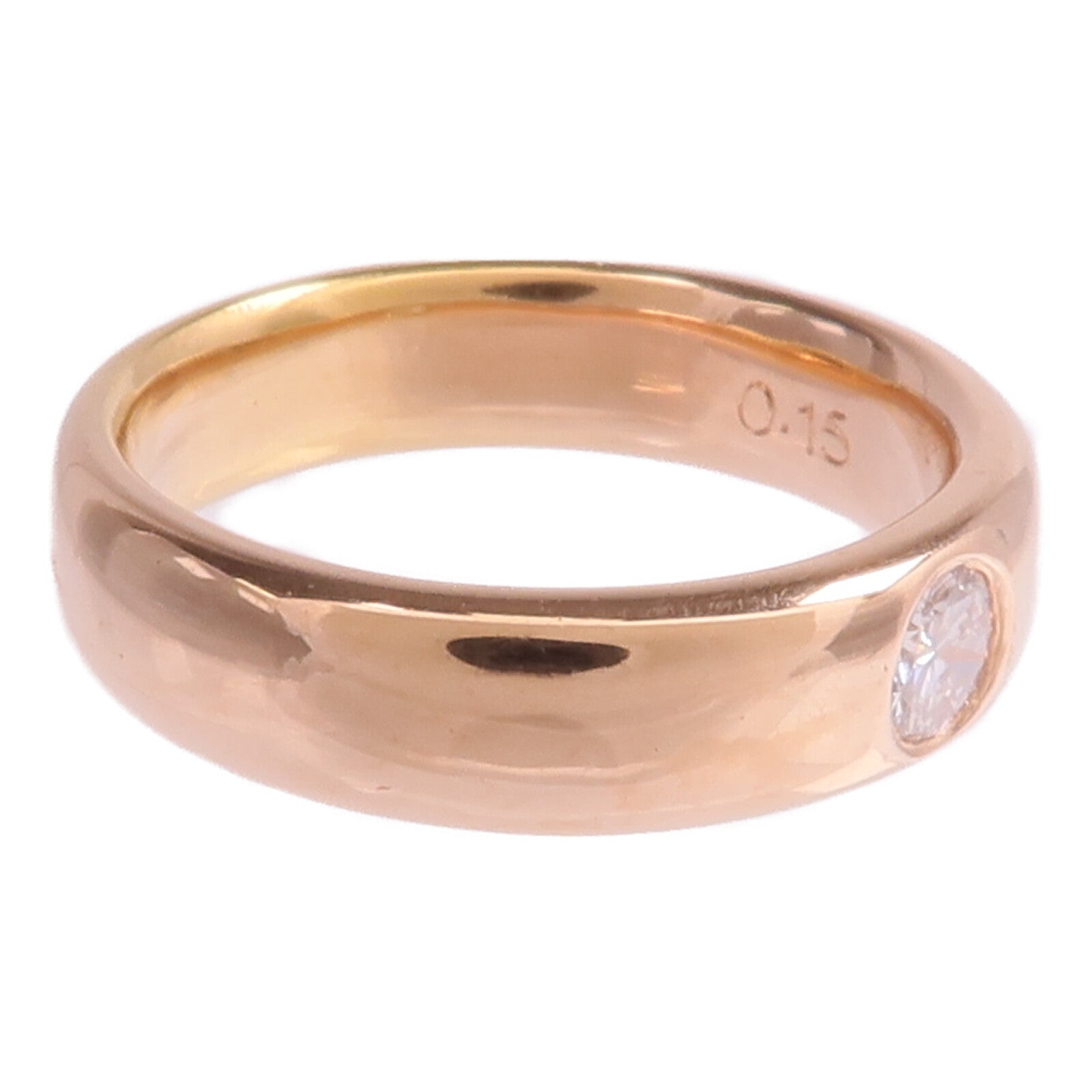 JEWELRY 18K玫瑰金Diamond Ring鑽石戒指US#5.25