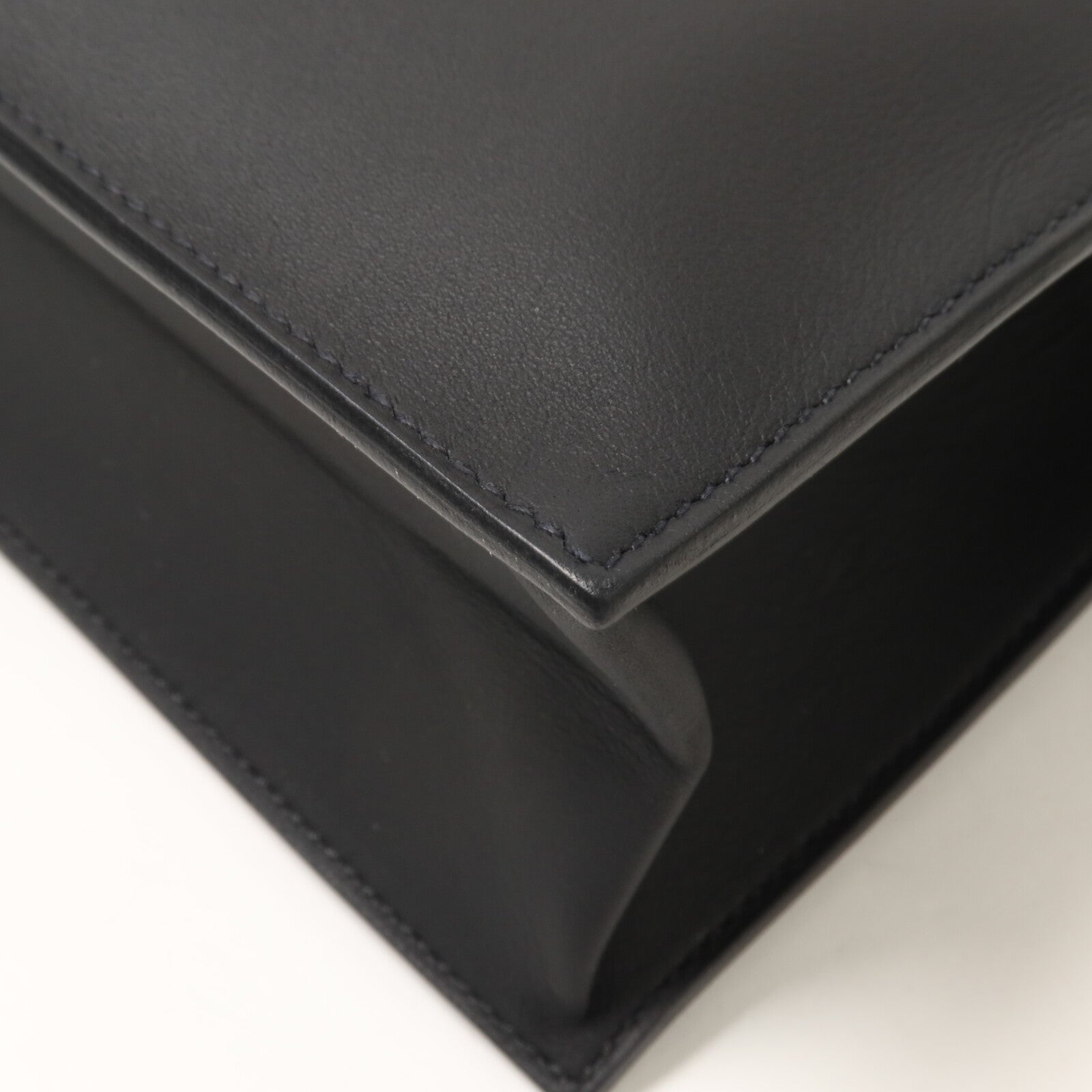HERMES Volupto皮革Kelly Danse II肩背袋Noir