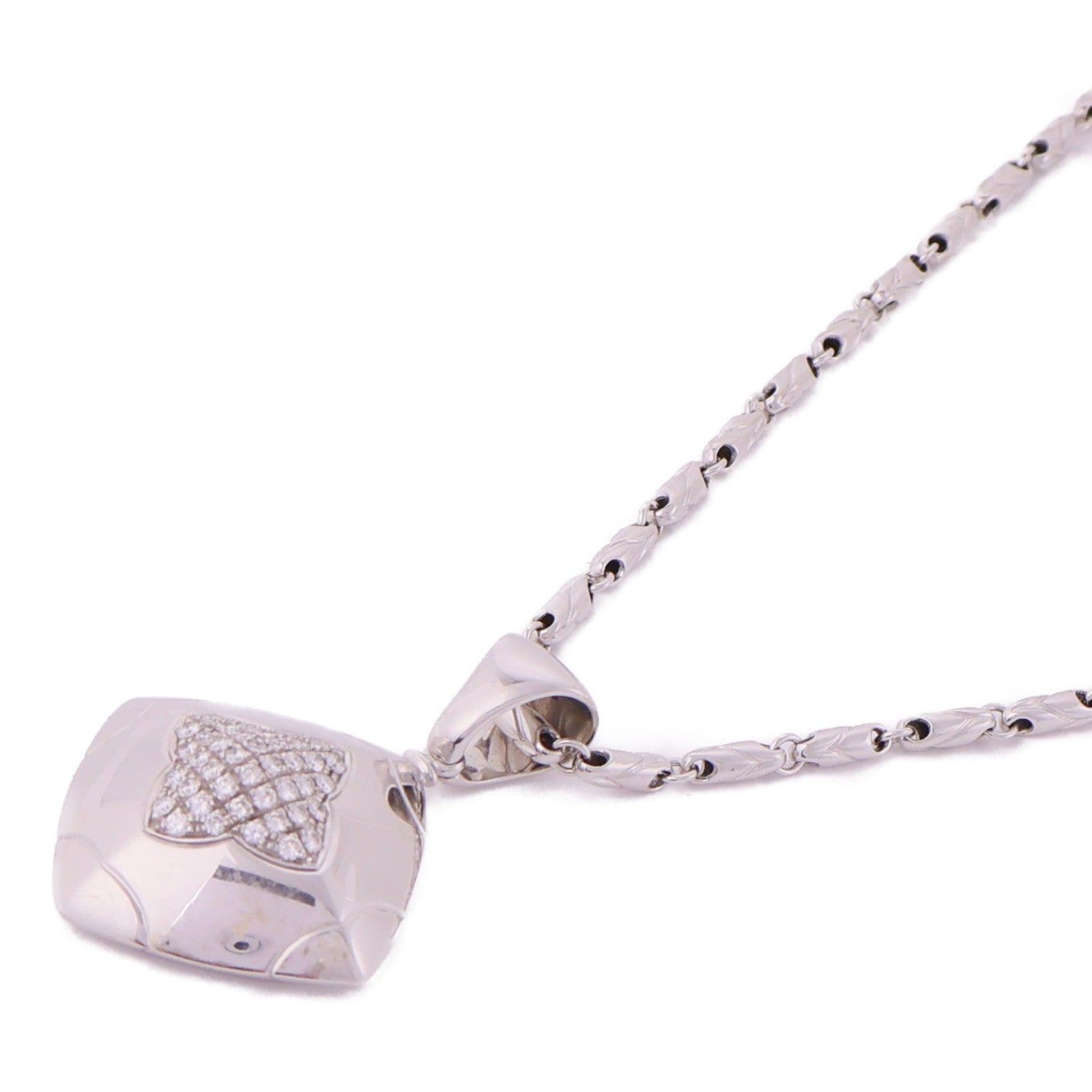 BVLGARI 18K白金Diamond Necklace鑽石項鍊