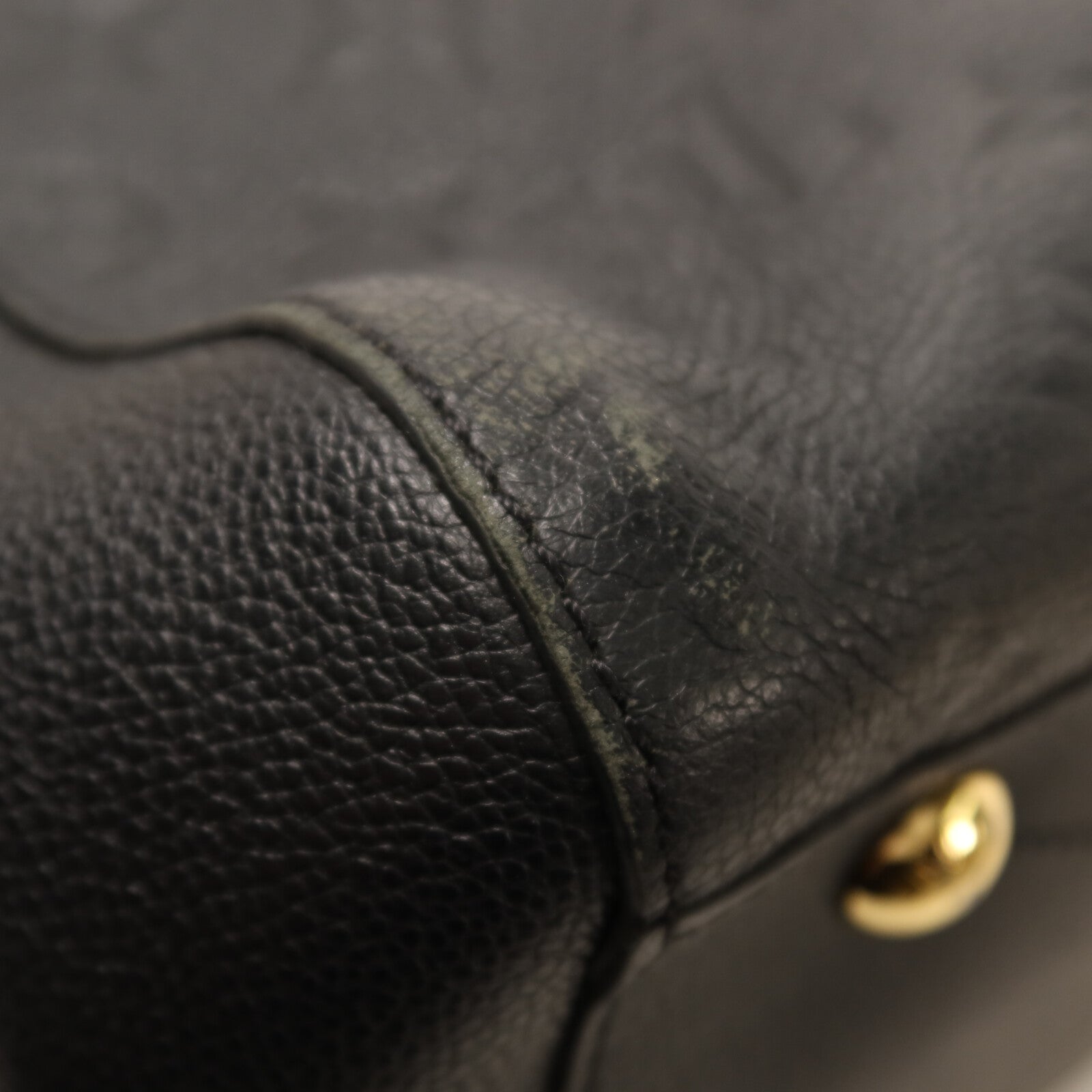 LOUIS VUITTON Monogram Empreinte Montaigne GM金扣手挽肩背兩用袋