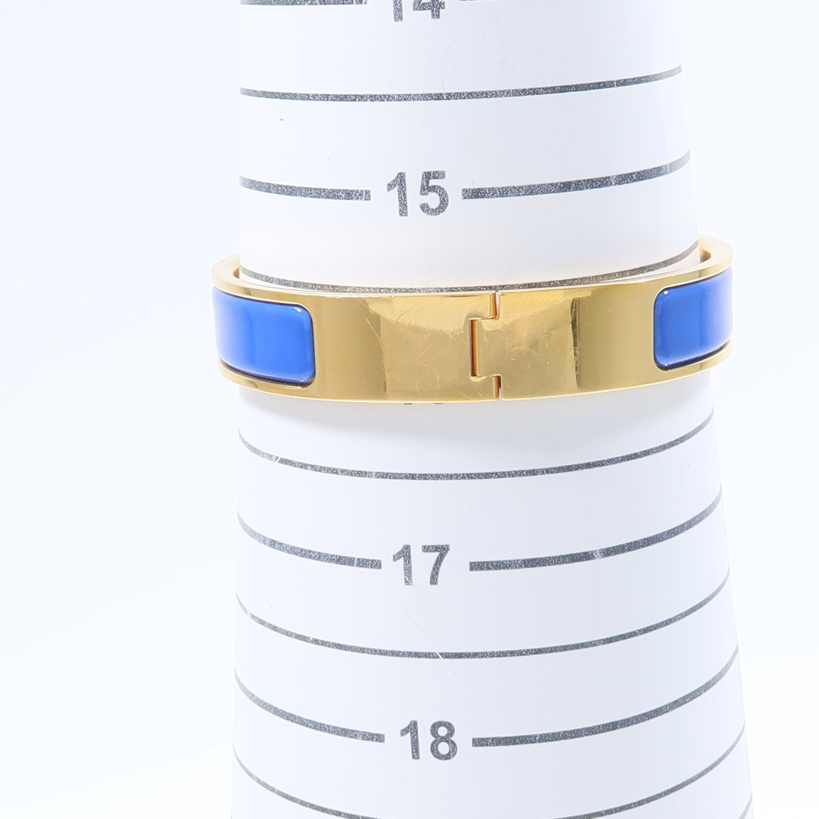 HERMES 金屬/琺瑯Clic H Bracelet手鐲