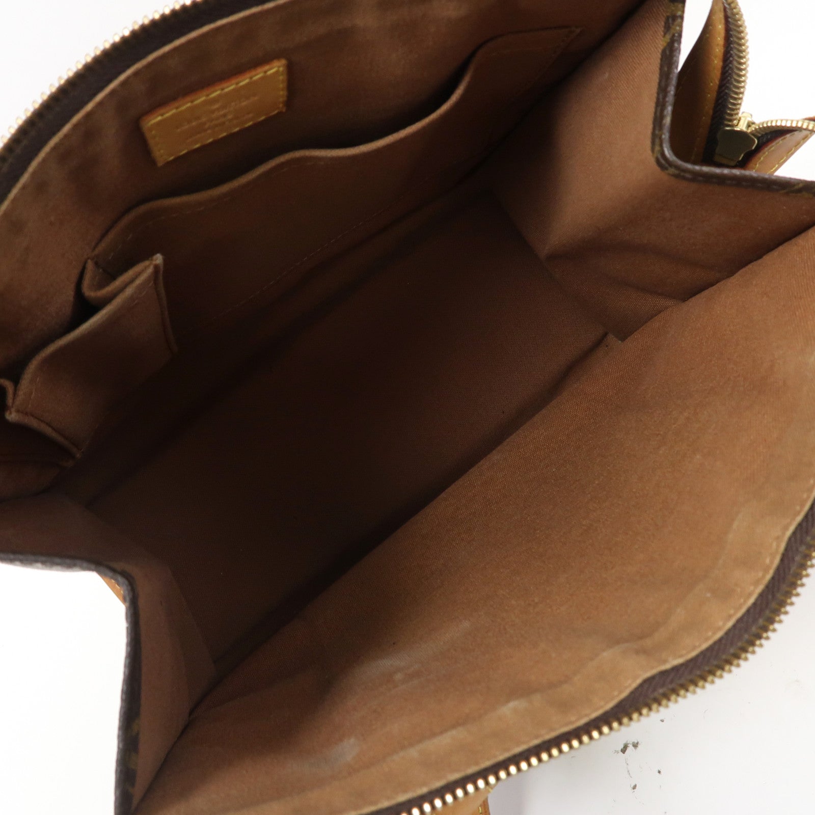 LOUIS VUITTON Monogram Popincourt Haut金扣手挽袋啡色